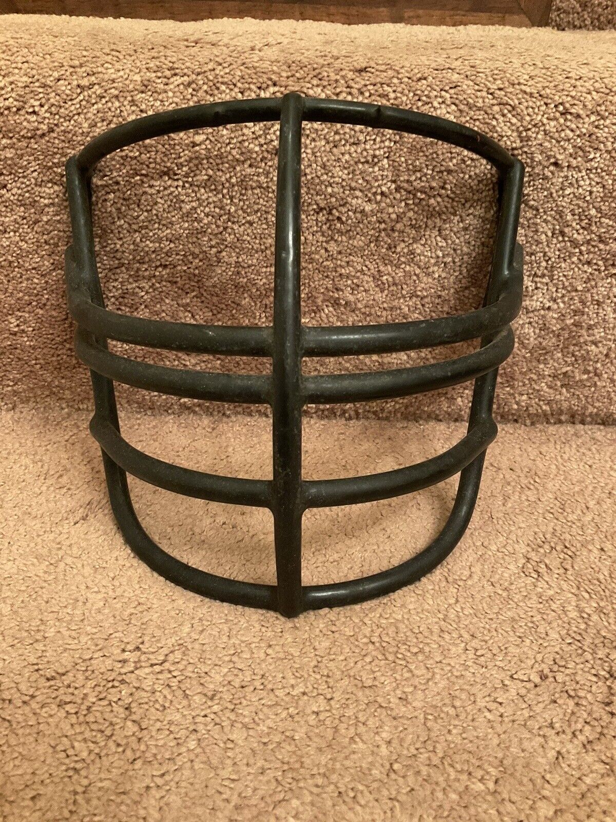 Vintage Schutt 1980 Double Wire NJOP Red Dot Black Football Helmet Face Mask Sporting Goods:Team Sports:Football:Clothing, Shoes & Accessories:Helmets & Hats Schutt