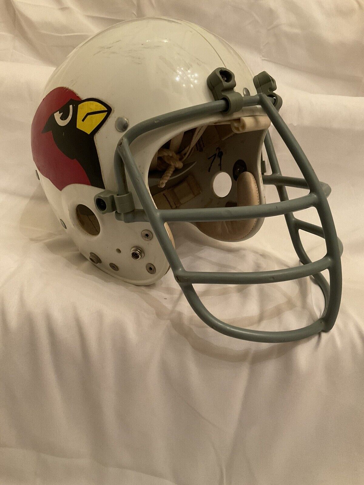 Vintage 1972 Riddell Kra-Lite II Game Used Football Helmet St. Louis Cardinals Sports Mem, Cards & Fan Shop:Fan Apparel & Souvenirs:Football-NFL Riddell