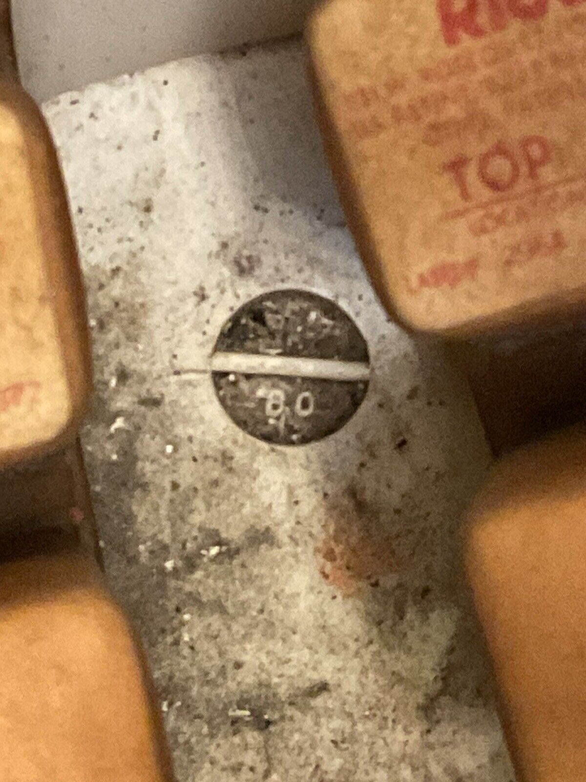 Vintage Original Riddell Kra-Lite PAC3 Football Helmet Date Stamp 1980 Sports Mem, Cards & Fan Shop:Fan Apparel & Souvenirs:Football-NFL Riddell