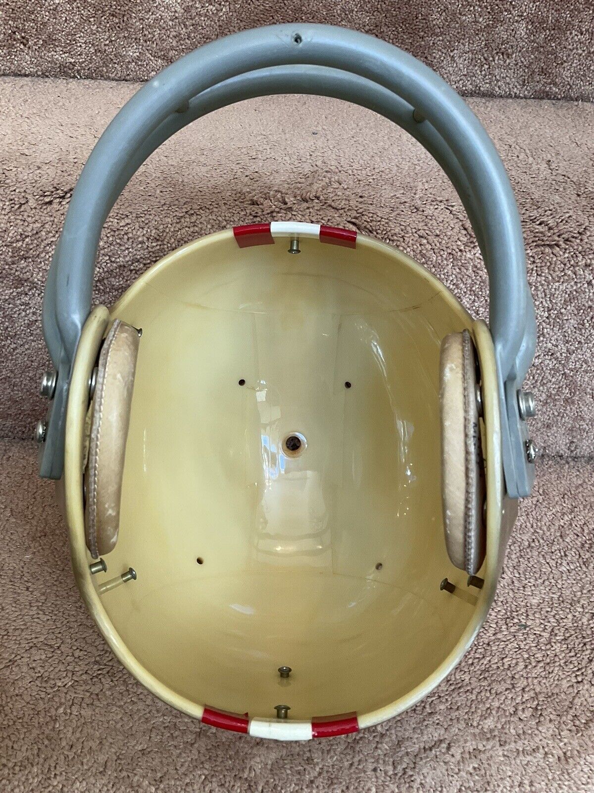 Original Riddell 1971 San Francisco 49ers Kra-Lite Game Football Helmet Sports Mem, Cards & Fan Shop:Fan Apparel & Souvenirs:Football-NFL Riddell