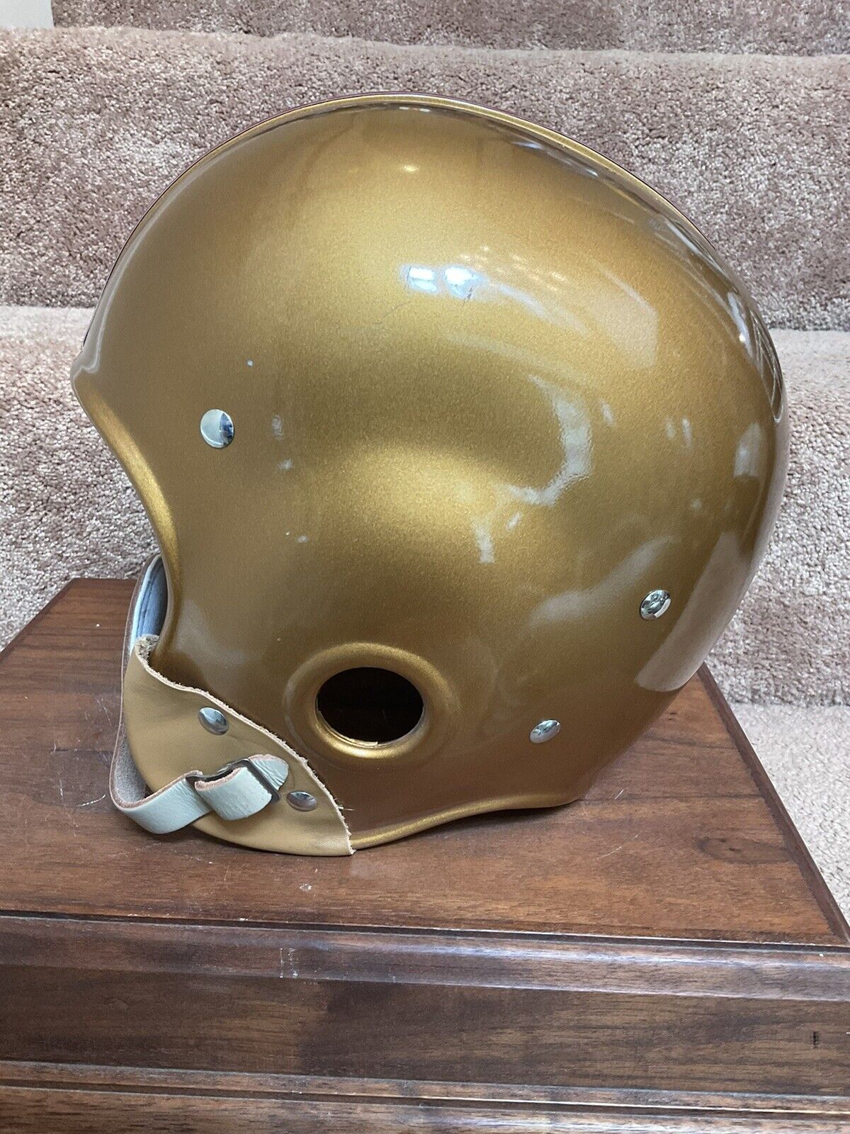 Custom 1952 Washington Redskins RT2 Suspension Football Helmet Sammy Baugh Sports Mem, Cards & Fan Shop:Autographs-Original:Football-NFL:Helmets WESTBROOKSPORTSCARDS