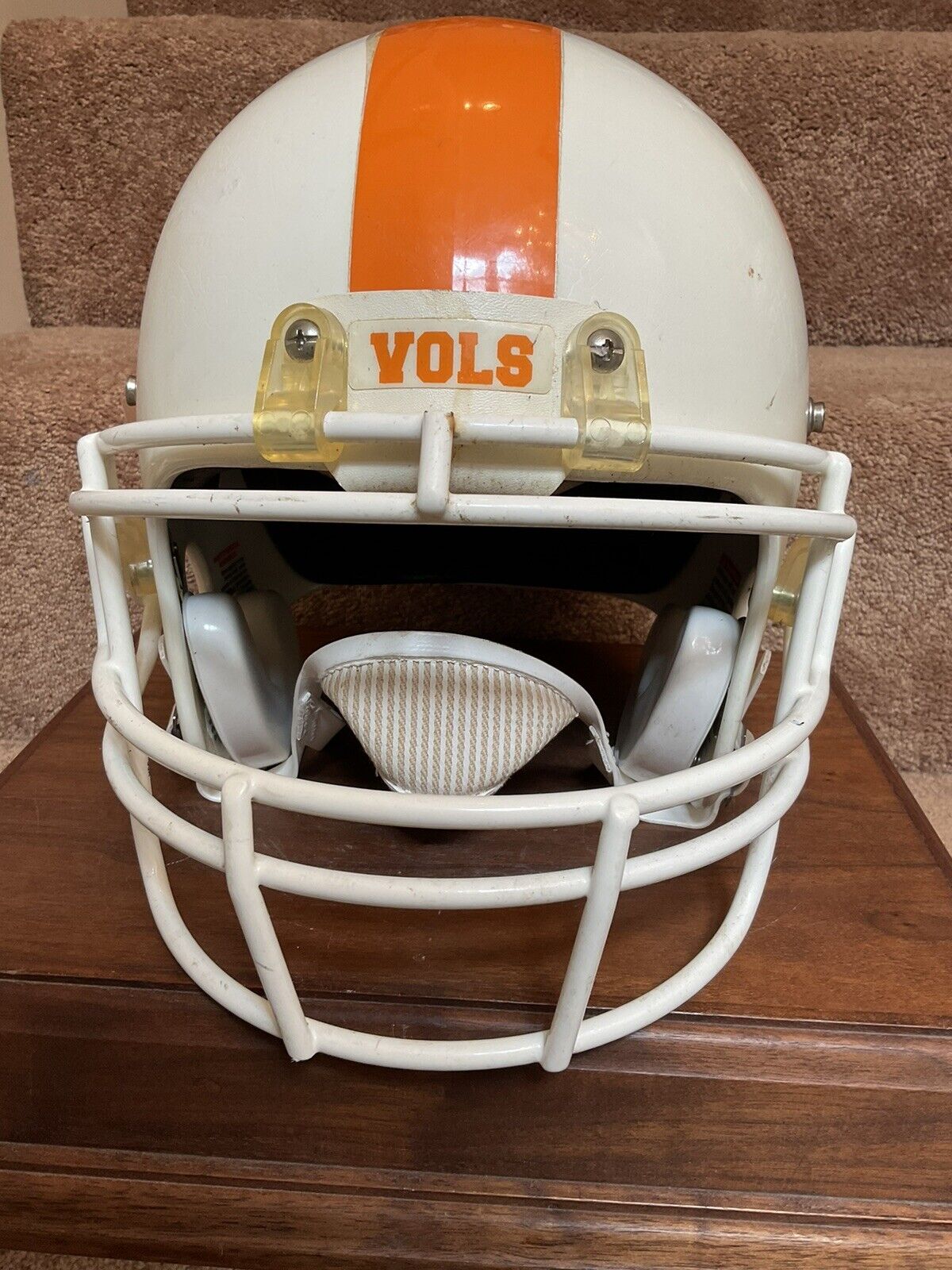 Adams A-One Size Large Football Helmet - Vintage Tennessee Volunteers Decals Sports Mem, Cards & Fan Shop:Fan Apparel & Souvenirs:College-NCAA Riddell
