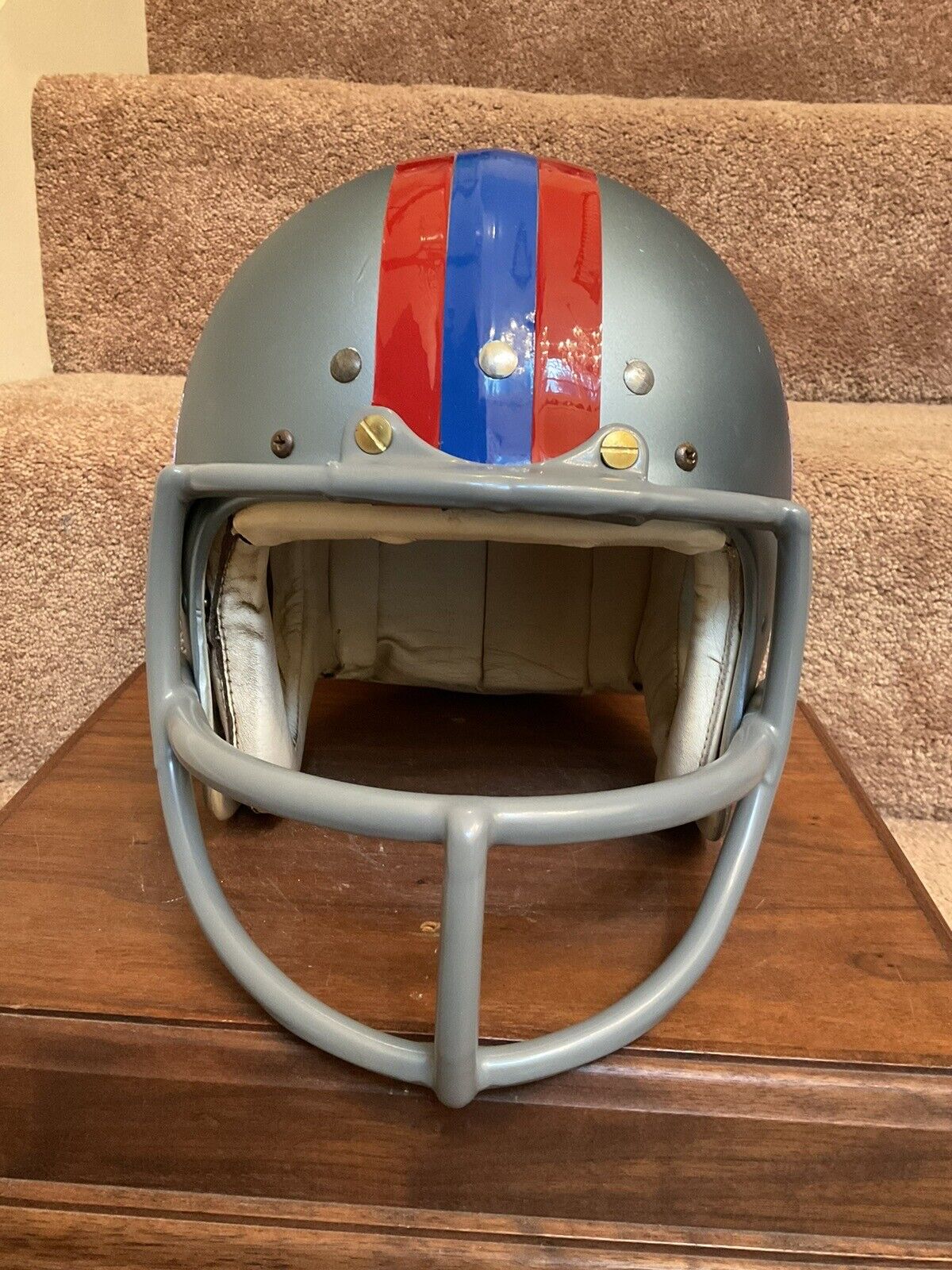 Original Vintage Wilson Football Helmet Custom 1969 - 1970 Houston Oilers Sports Mem, Cards & Fan Shop:Fan Apparel & Souvenirs:Football-NFL Wilson