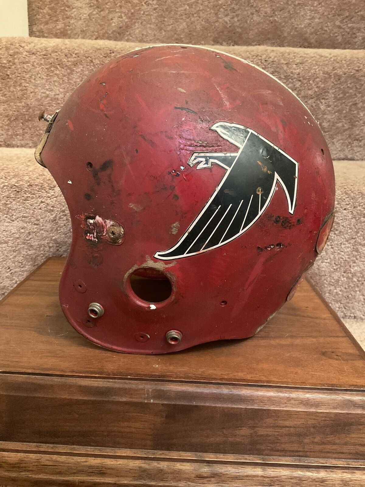 Vintage Original Riddell Kra-Lite PAC3 Football Helmet Date Stamp 1980 Sports Mem, Cards & Fan Shop:Fan Apparel & Souvenirs:Football-NFL Riddell