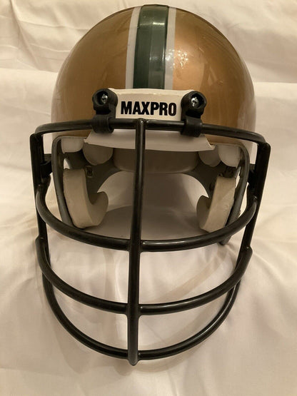 Maxpro Baylor Bears 1986 Game Used Clear Shell Football Helmet Rare Sports Mem, Cards & Fan Shop:Autographs-Original:Football-NFL:Helmets WESTBROOKSPORTSCARDS   