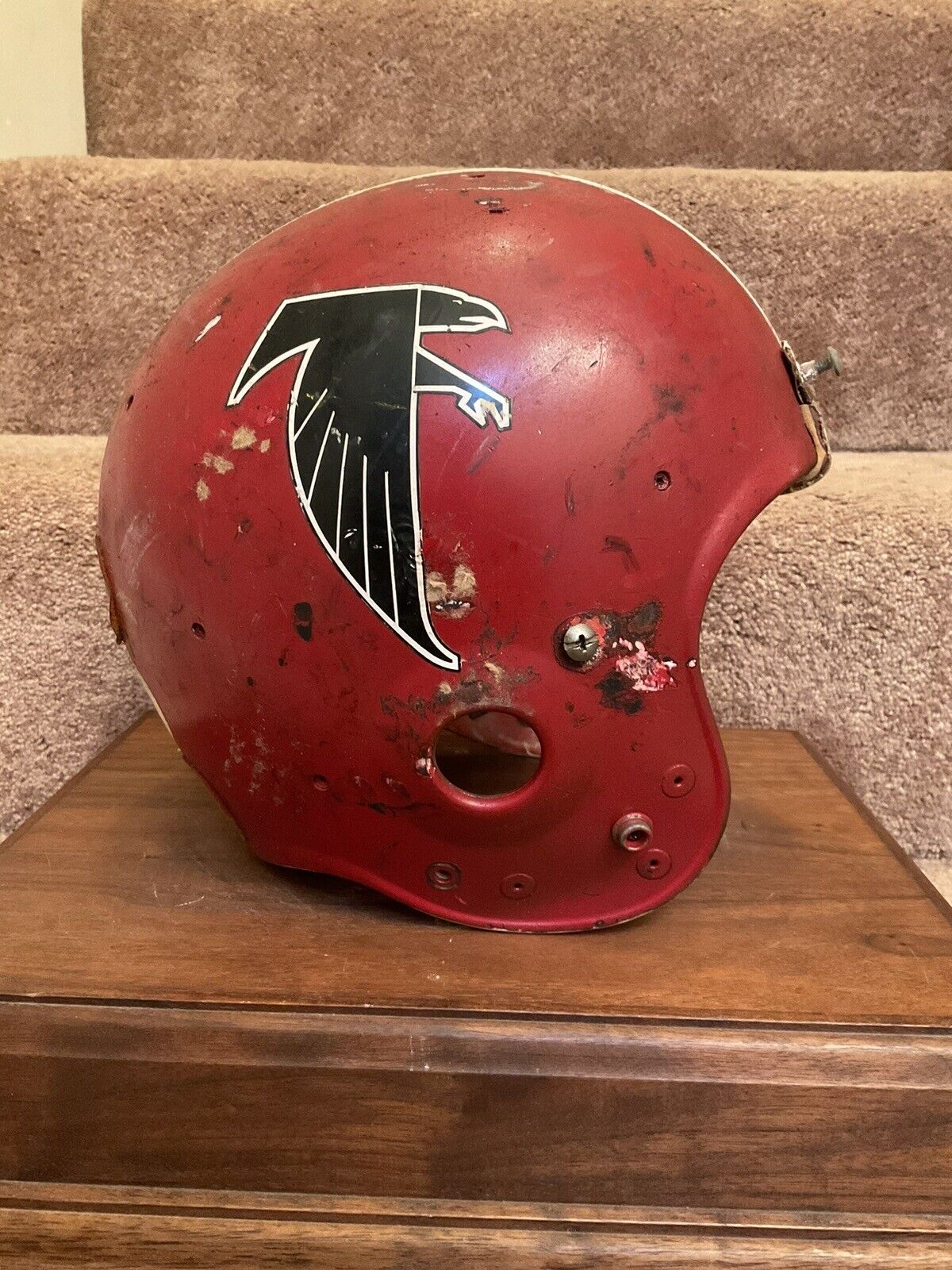 Vintage Original Riddell Kra-Lite PAC3 Football Helmet Date Stamp 1980 Sports Mem, Cards & Fan Shop:Fan Apparel & Souvenirs:Football-NFL Riddell   