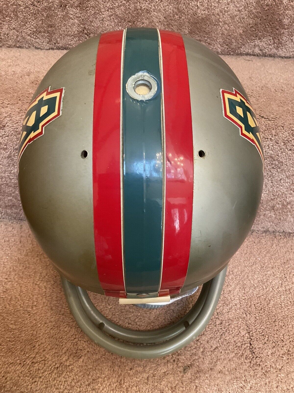 Vintage Riddell Kra-Lite-8 TK2 Football Helmet 1970 Houston Oilers RARE Sports Mem, Cards & Fan Shop:Fan Apparel & Souvenirs:Football-NFL Riddell