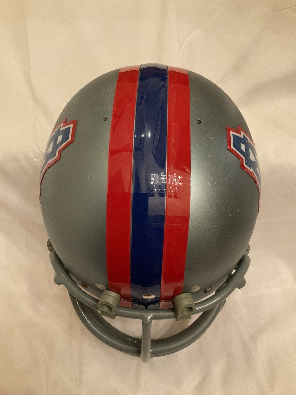 Original Vintage Wilson Football Helmet Custom 1969 - 1970 Houston Oilers NJOP Sports Mem, Cards & Fan Shop:Fan Apparel & Souvenirs:Football-NFL Wilson   