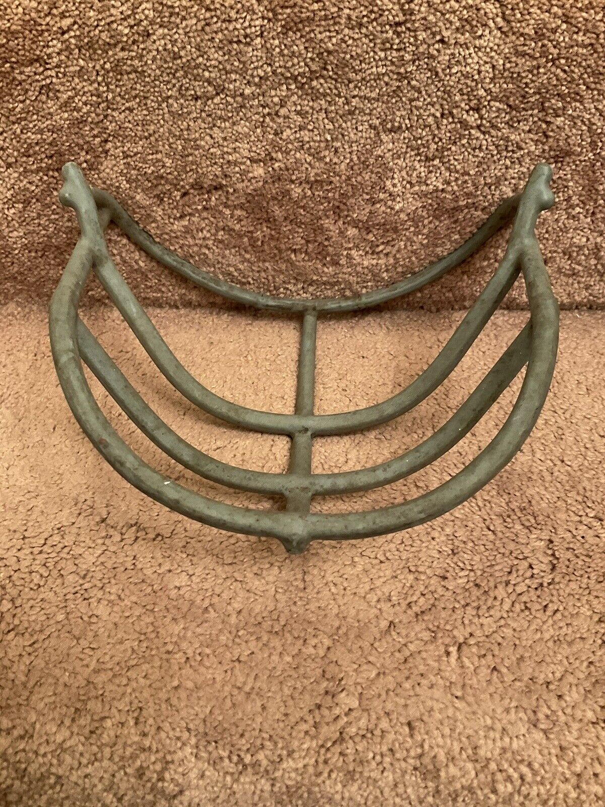 Vintage Original Schutt 1969 NJOP Large Red Dot Gray Football Helmet Facemask Sporting Goods:Team Sports:Football:Clothing, Shoes & Accessories:Helmets & Hats Schutt