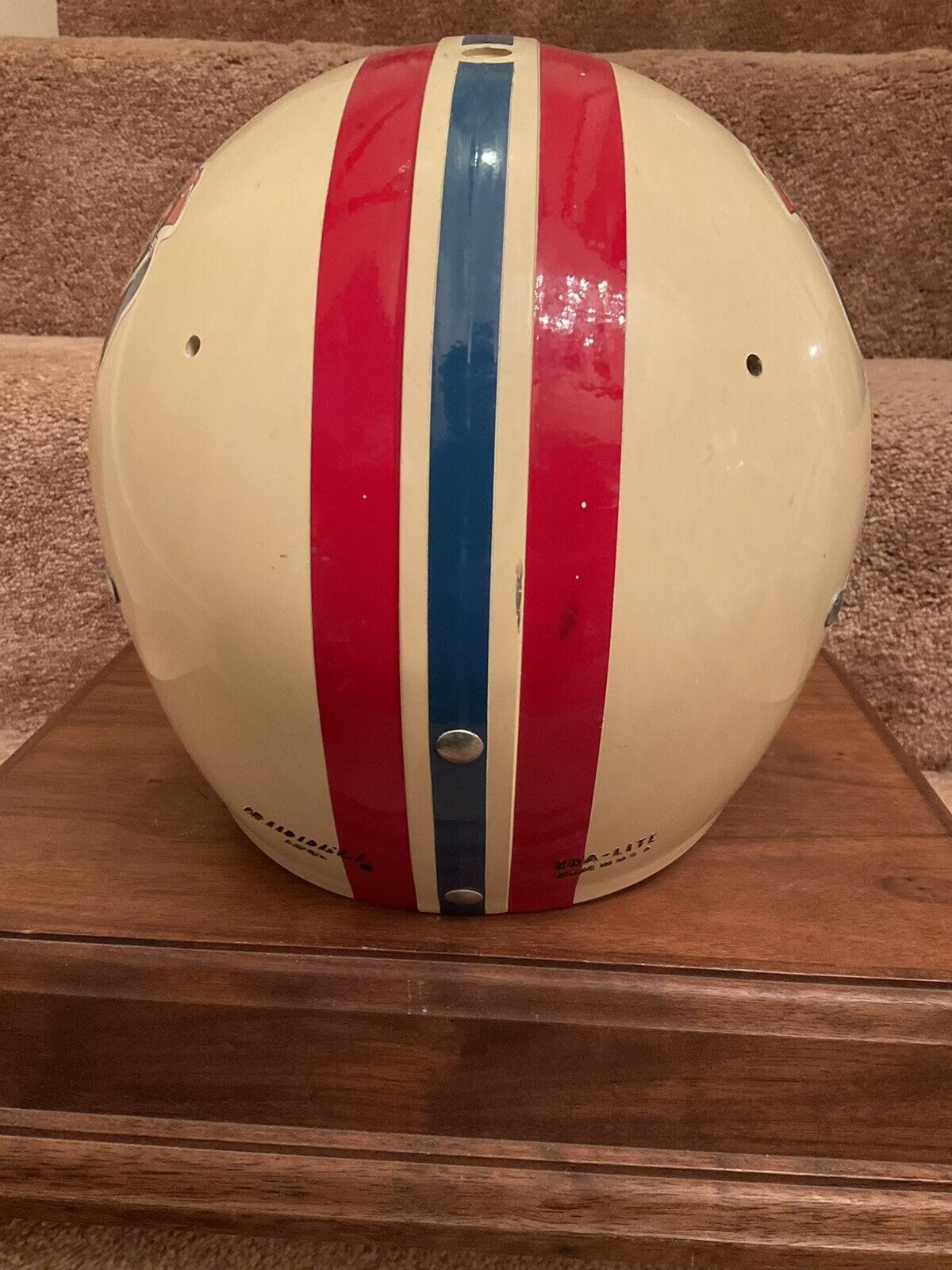 Original Riddell 1970 Boston Patriots Kra-Lite TK2 Game Football Helmet Rare Sports Mem, Cards & Fan Shop:Fan Apparel & Souvenirs:Football-NFL Riddell   