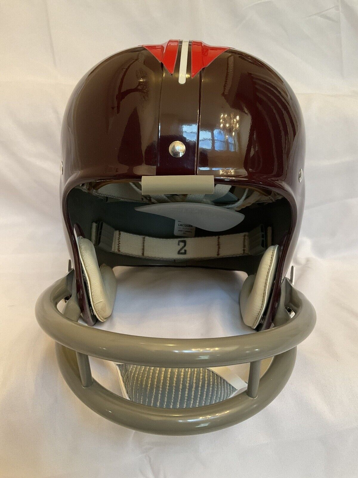 Riddell Kra-Lite RK2 Football Helmet 1964 Washington Redskins Feather Jurgensen Sports Mem, Cards & Fan Shop:Fan Apparel & Souvenirs:Football-NFL Riddell