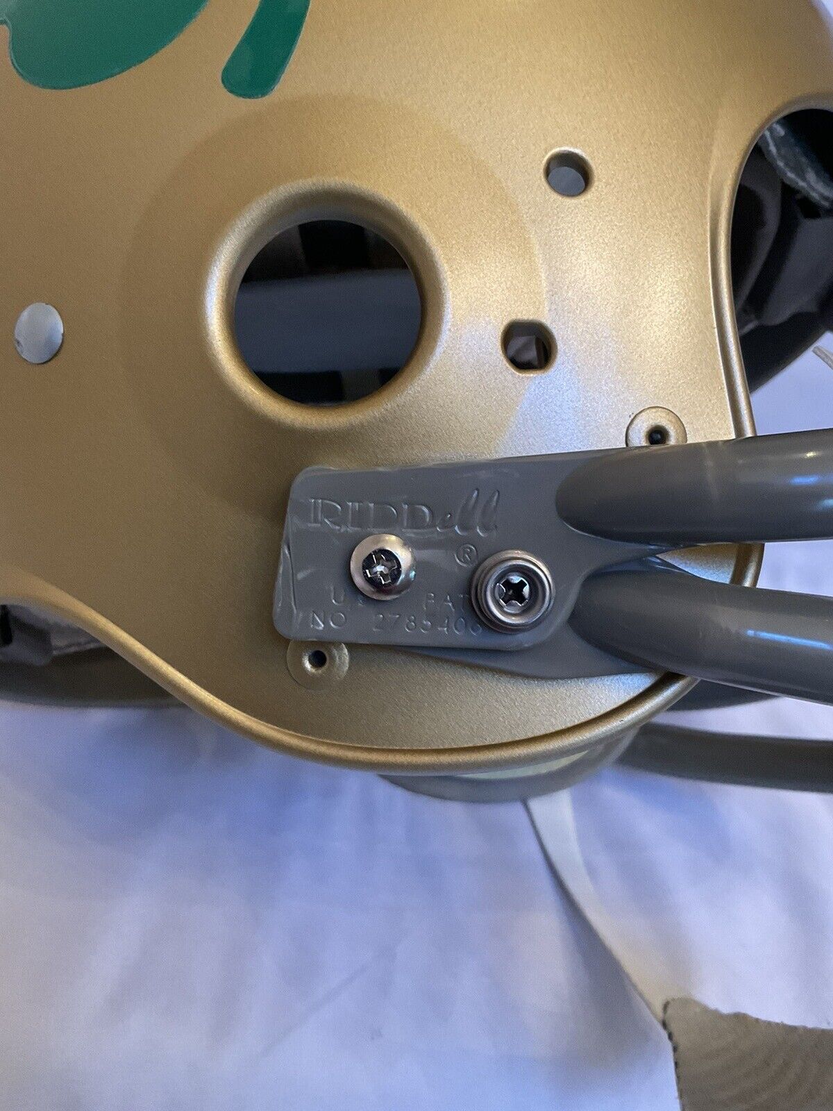 1962 Notre Dame Fighting Irish TK Suspension Football Helmet Officially Licensed Sports Mem, Cards & Fan Shop:Fan Apparel & Souvenirs:College-NCAA WESTBROOKSPORTSCARDS