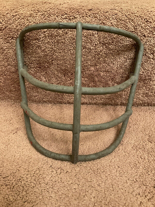 Vintage Original Schutt 1969 NJOP Large Red Dot Gray Football Helmet Facemask Sporting Goods:Team Sports:Football:Clothing, Shoes & Accessories:Helmets & Hats Schutt