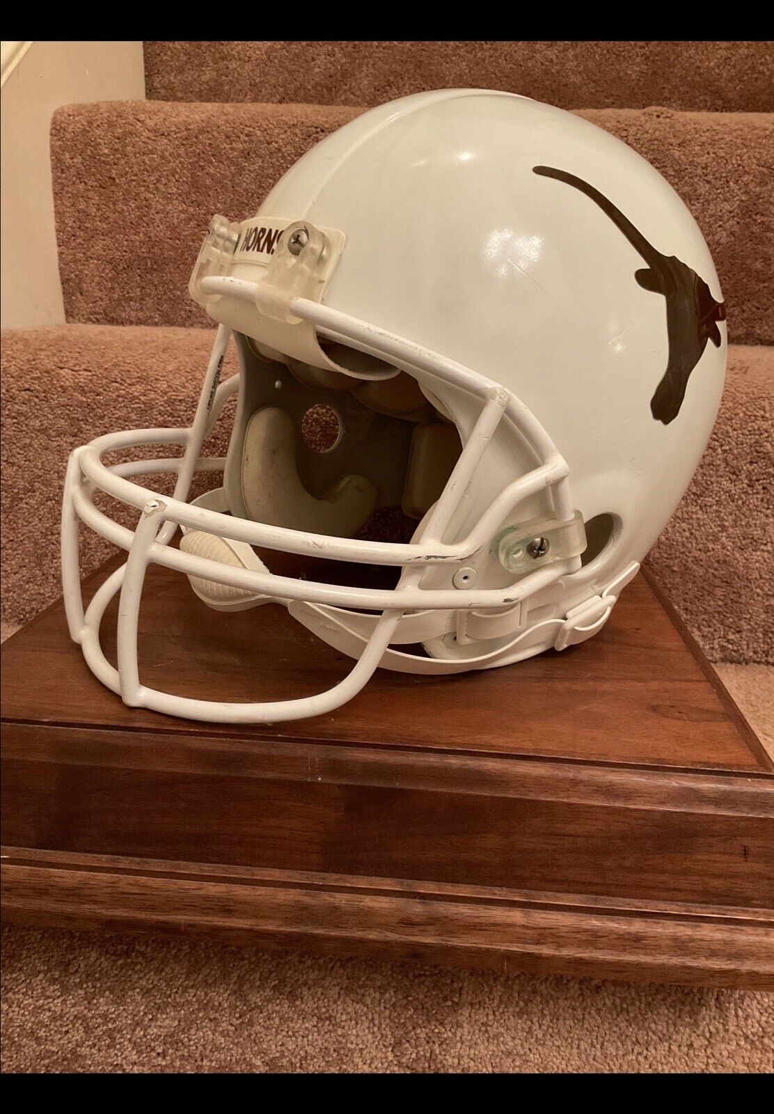 RIddell VSR4 Football Helmet Texas Longhorns Vince Young Tribute Sports Mem, Cards & Fan Shop:Fan Apparel & Souvenirs:College-NCAA Riddell   