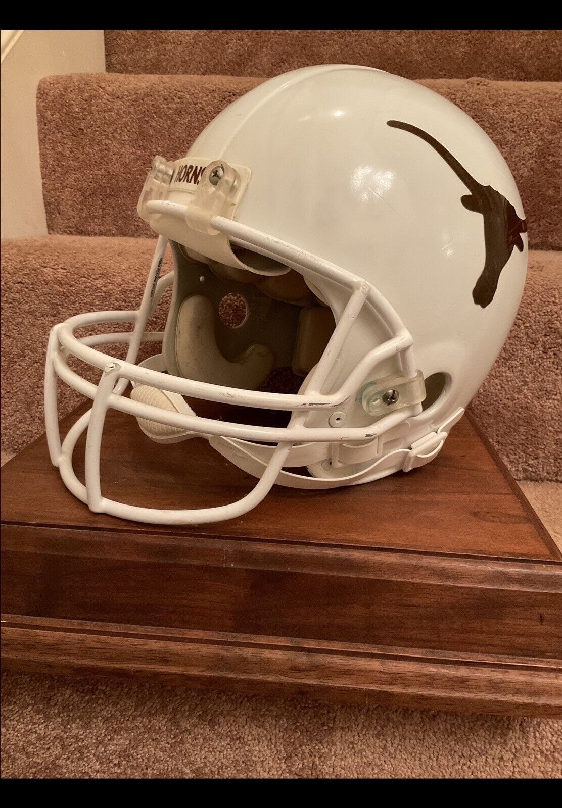 RIddell VSR4 Football Helmet Texas Longhorns Vince Young Tribute Sports Mem, Cards & Fan Shop:Fan Apparel & Souvenirs:College-NCAA Riddell