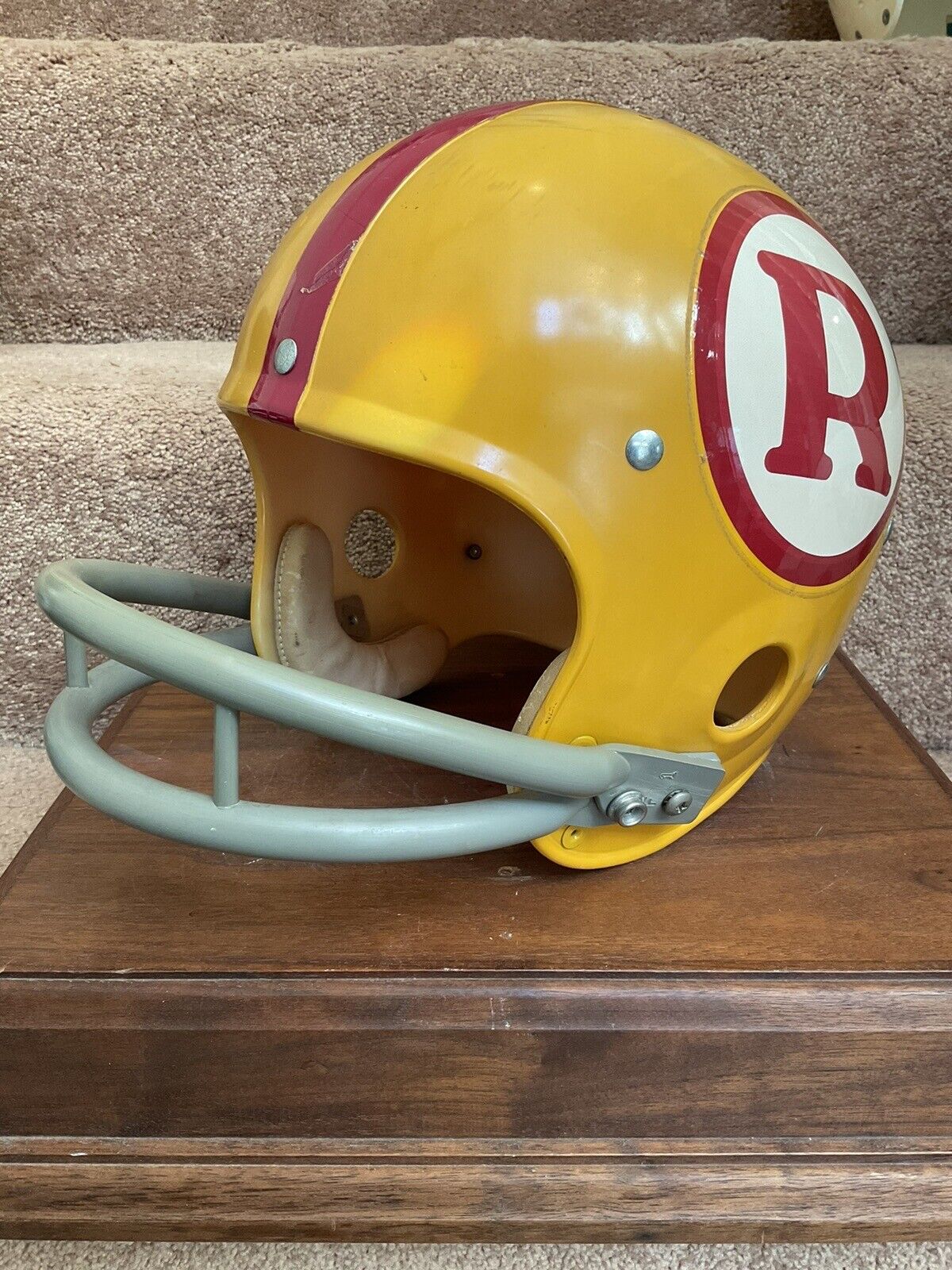 Original Riddell 1971 Washington Redskins Kra-Lite TK2 Game Football Helmet Sports Mem, Cards & Fan Shop:Fan Apparel & Souvenirs:Football-NFL Riddell