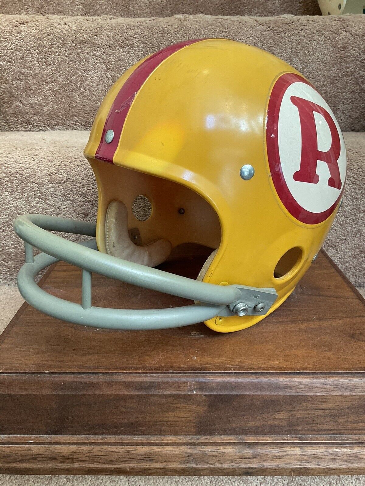 Original Riddell 1971 Washington Redskins Kra-Lite TK2 Game Football Helmet Sports Mem, Cards & Fan Shop:Fan Apparel & Souvenirs:Football-NFL Riddell   