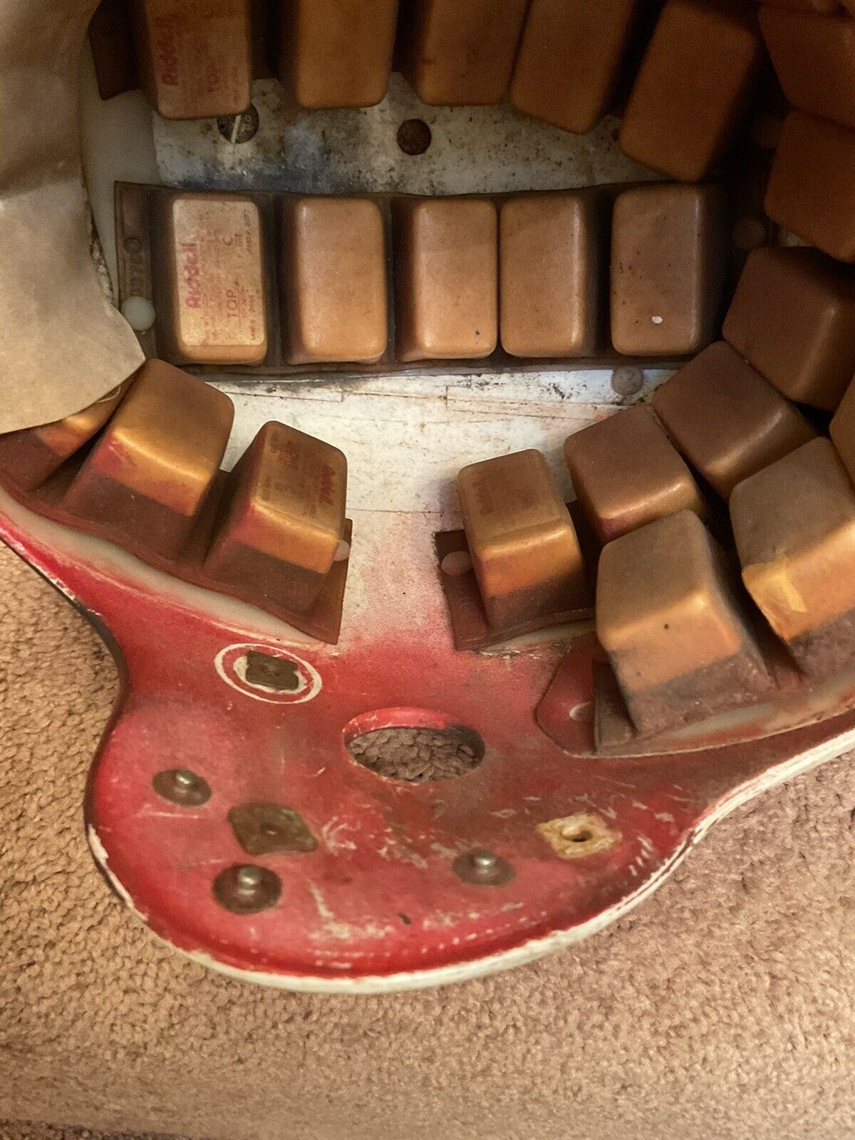 Vintage Original Riddell Kra-Lite PAC3 Football Helmet Date Stamp 1980 Sports Mem, Cards & Fan Shop:Fan Apparel & Souvenirs:Football-NFL Riddell