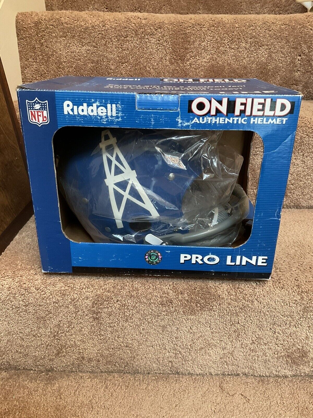 Riddell Kra-Lite RK2 Football Helmet NWT In Box 1961 Houston Oilers AFL Champs! Sports Mem, Cards & Fan Shop:Fan Apparel & Souvenirs:Football-NFL Riddell   