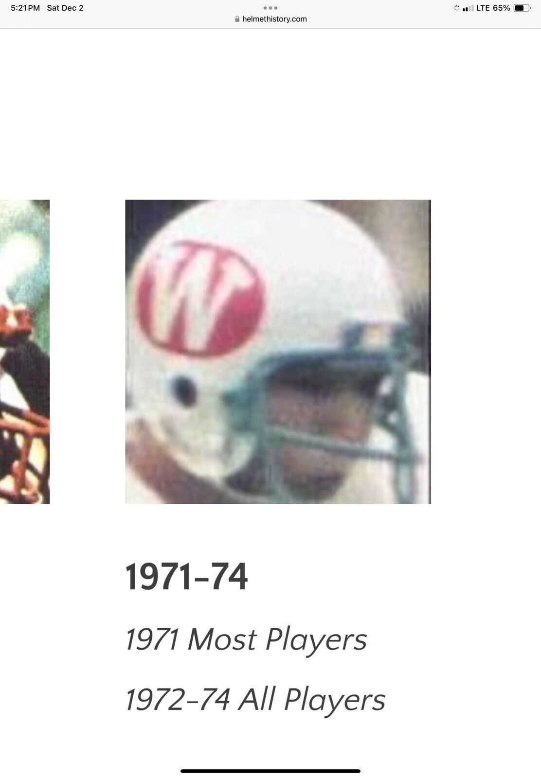 Vintage Wisconsin Badgers Game Used 1971 Riddell Micro-Fit Football Helmet Sports Mem, Cards & Fan Shop:Fan Apparel & Souvenirs:College-NCAA Riddell