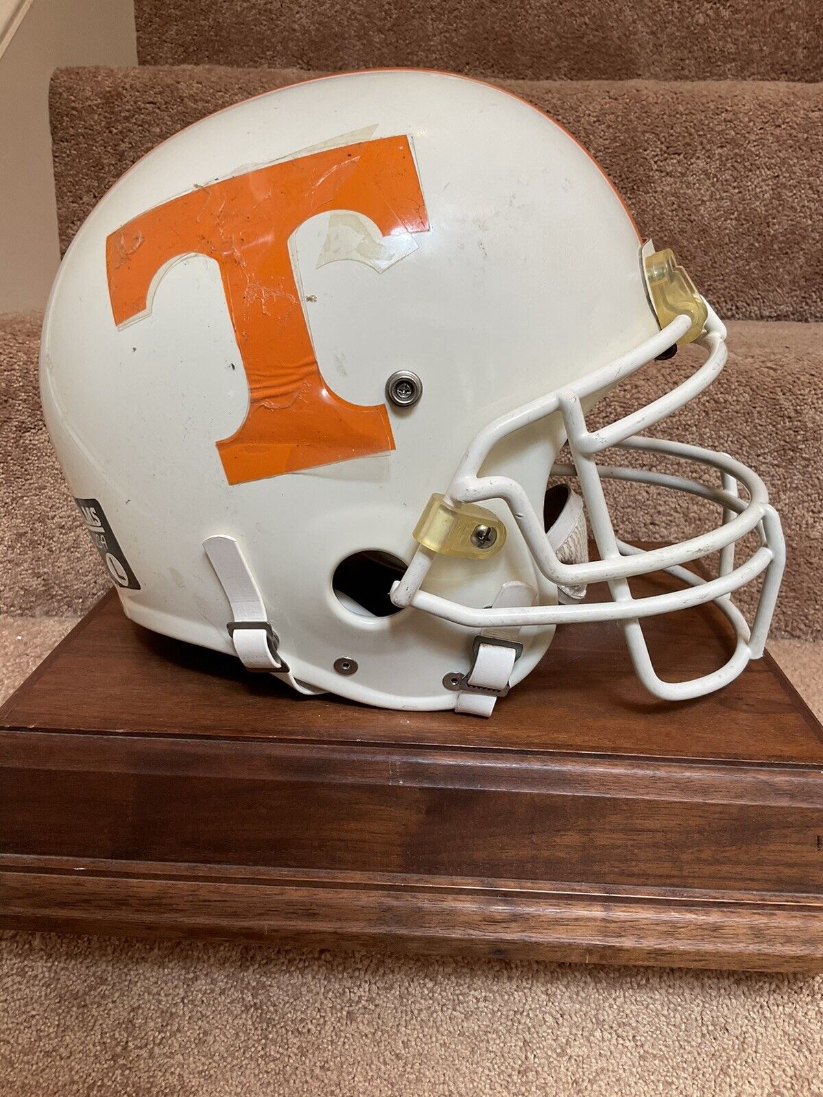 Adams A-One Size Large Football Helmet - Vintage Tennessee Volunteers Decals Sports Mem, Cards & Fan Shop:Fan Apparel & Souvenirs:College-NCAA Riddell   