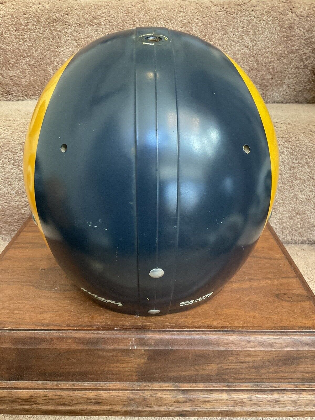 Original Riddell 1973 Los Angeles Rams Kra-Lite TK2 Game Football Helmet Rare Sports Mem, Cards & Fan Shop:Fan Apparel & Souvenirs:Football-NFL Riddell