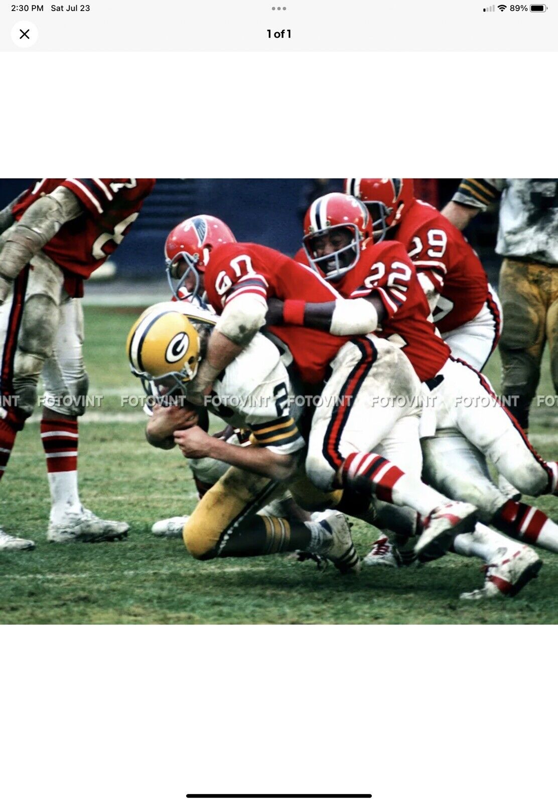 Vintage Riddell Kra-Lite II Football Helmet Atlanta Falcons Tommy Nobis Sports Mem, Cards & Fan Shop:Fan Apparel & Souvenirs:Football-NFL Riddell