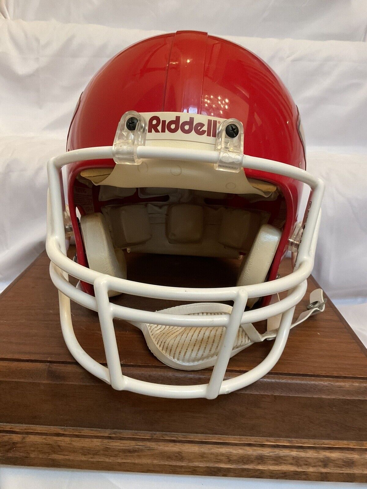 RIddell VSR-1 Football Helmet Officially Licensed Kansas City Chiefs Sports Mem, Cards & Fan Shop:Fan Apparel & Souvenirs:Football-NFL Riddell