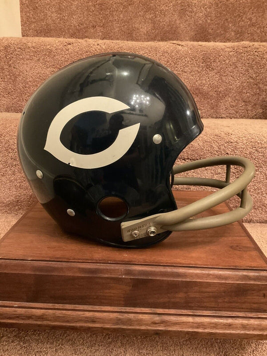 Original Riddell 1971 Chicago Bears Kra-Lite TK2 Game Football Helmet Sports Mem, Cards & Fan Shop:Fan Apparel & Souvenirs:Football-NFL Riddell