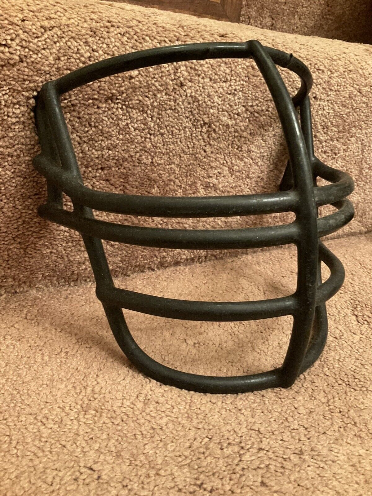 Vintage Schutt 1980 Double Wire NJOP Red Dot Black Football Helmet Face Mask Sporting Goods:Team Sports:Football:Clothing, Shoes & Accessories:Helmets & Hats Schutt
