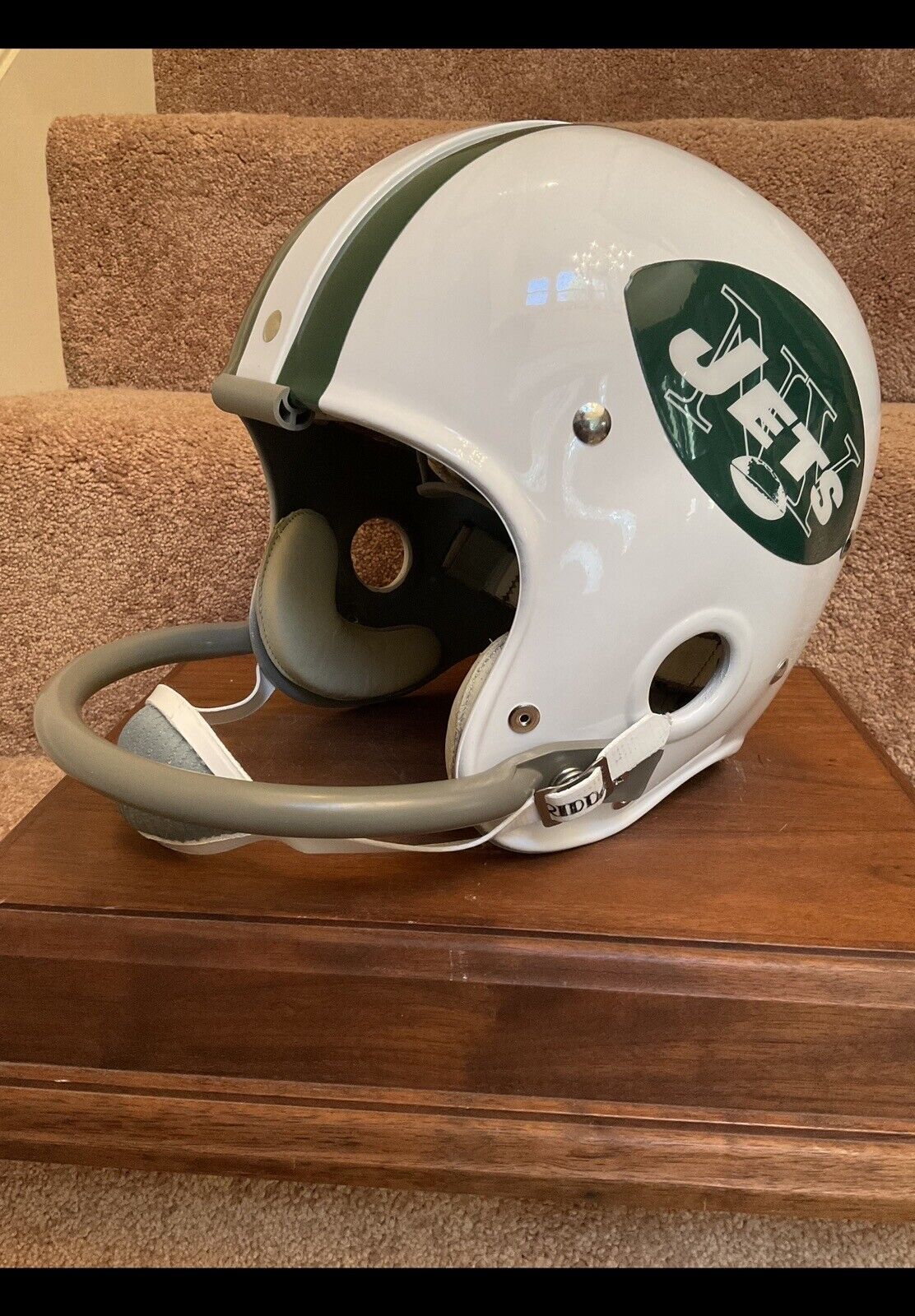 Riddell Kra-Lite RK2 Suspension Football Helmet New York Jets Super Bowl III Sports Mem, Cards & Fan Shop:Fan Apparel & Souvenirs:Football-NFL Riddell
