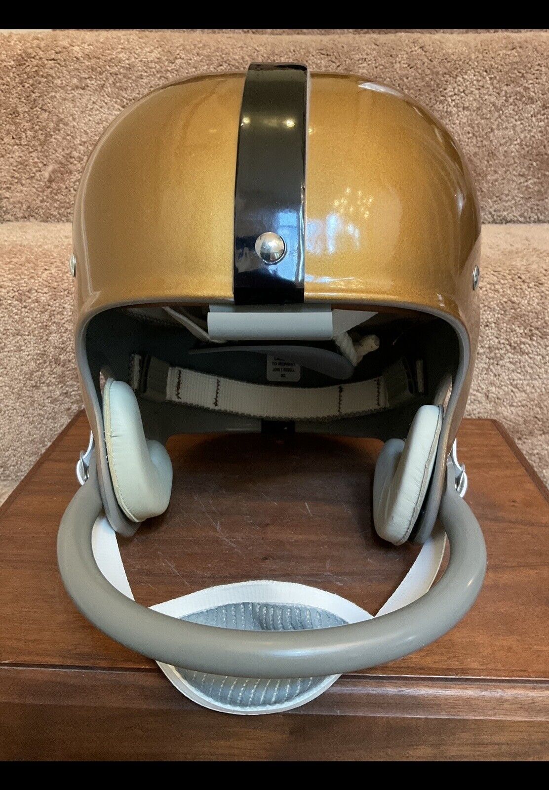 Pete Dawkins Autographed Riddell RT Suspension Football Helmet 1958 Heisman Sports Mem, Cards & Fan Shop:Autographs-Original:Football-NFL:Helmets WESTBROOKSPORTSCARDS