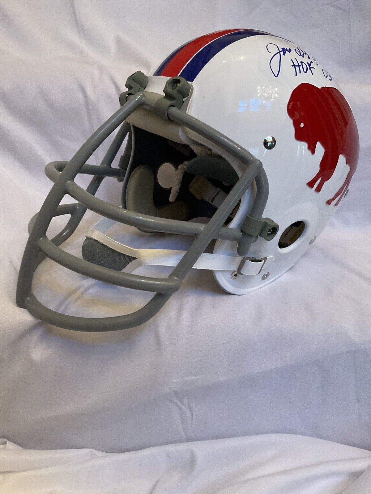 Joe DeLamielleure Autographed TK2 Style Buffalo Bills Football Helmet TriStar Sports Mem, Cards & Fan Shop:Fan Apparel & Souvenirs:Football-NFL WESTBROOKSPORTSCARDS