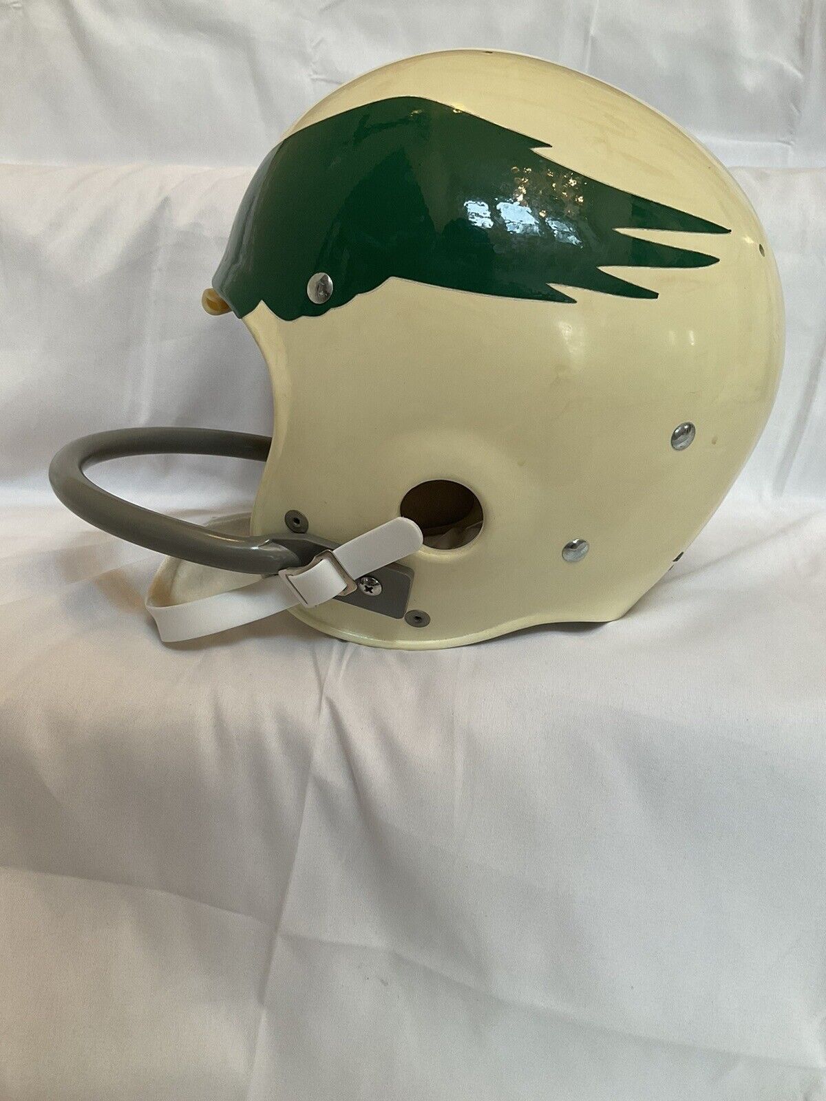 Vintage Riddell Kra-Lite TK2 Football Game Helmet Philadelphia Eagles Gabriel Sports Mem, Cards & Fan Shop:Fan Apparel & Souvenirs:Football-NFL Riddell