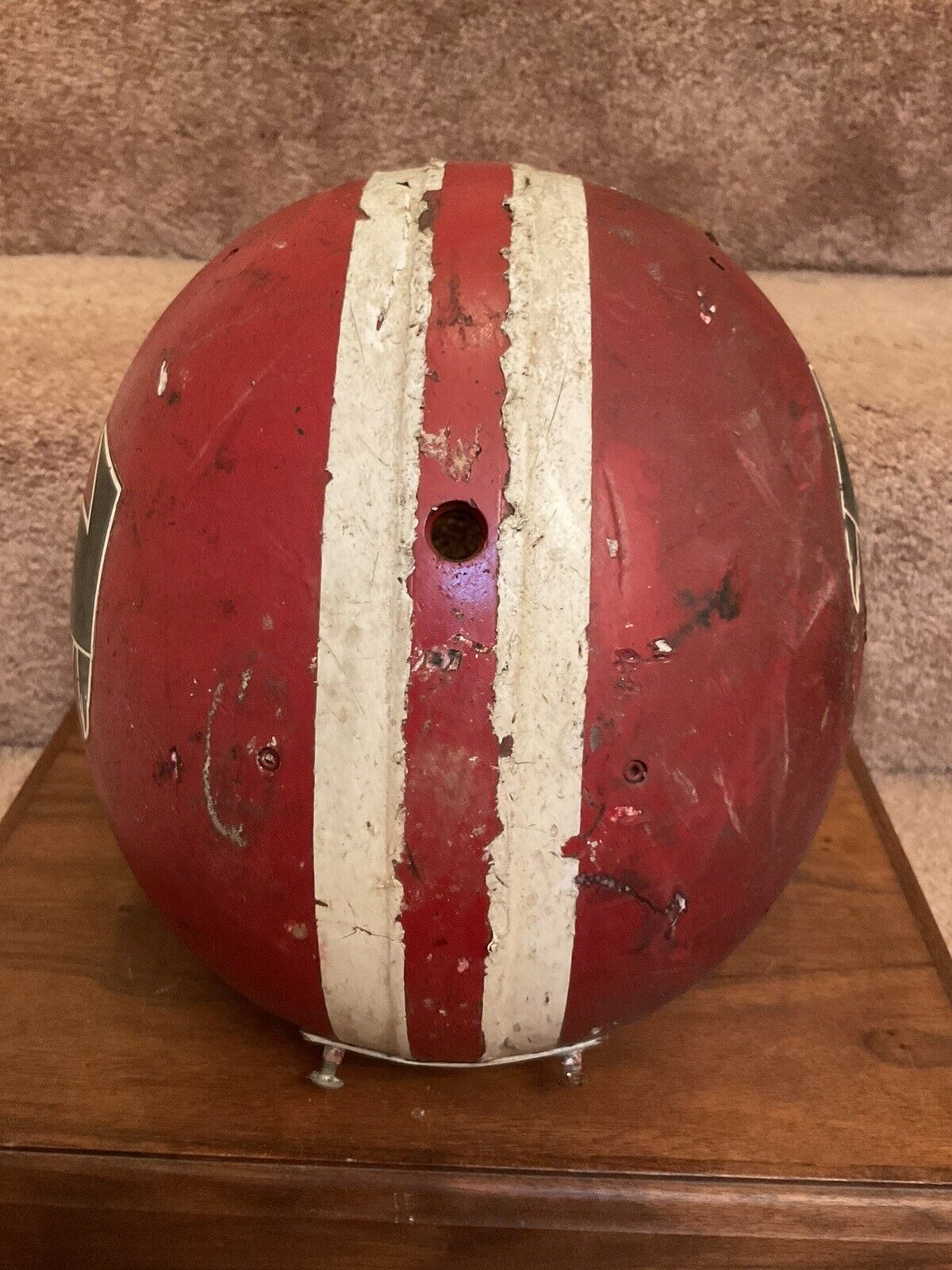 Vintage Original Riddell Kra-Lite PAC3 Football Helmet Date Stamp 1980 Sports Mem, Cards & Fan Shop:Fan Apparel & Souvenirs:Football-NFL Riddell   