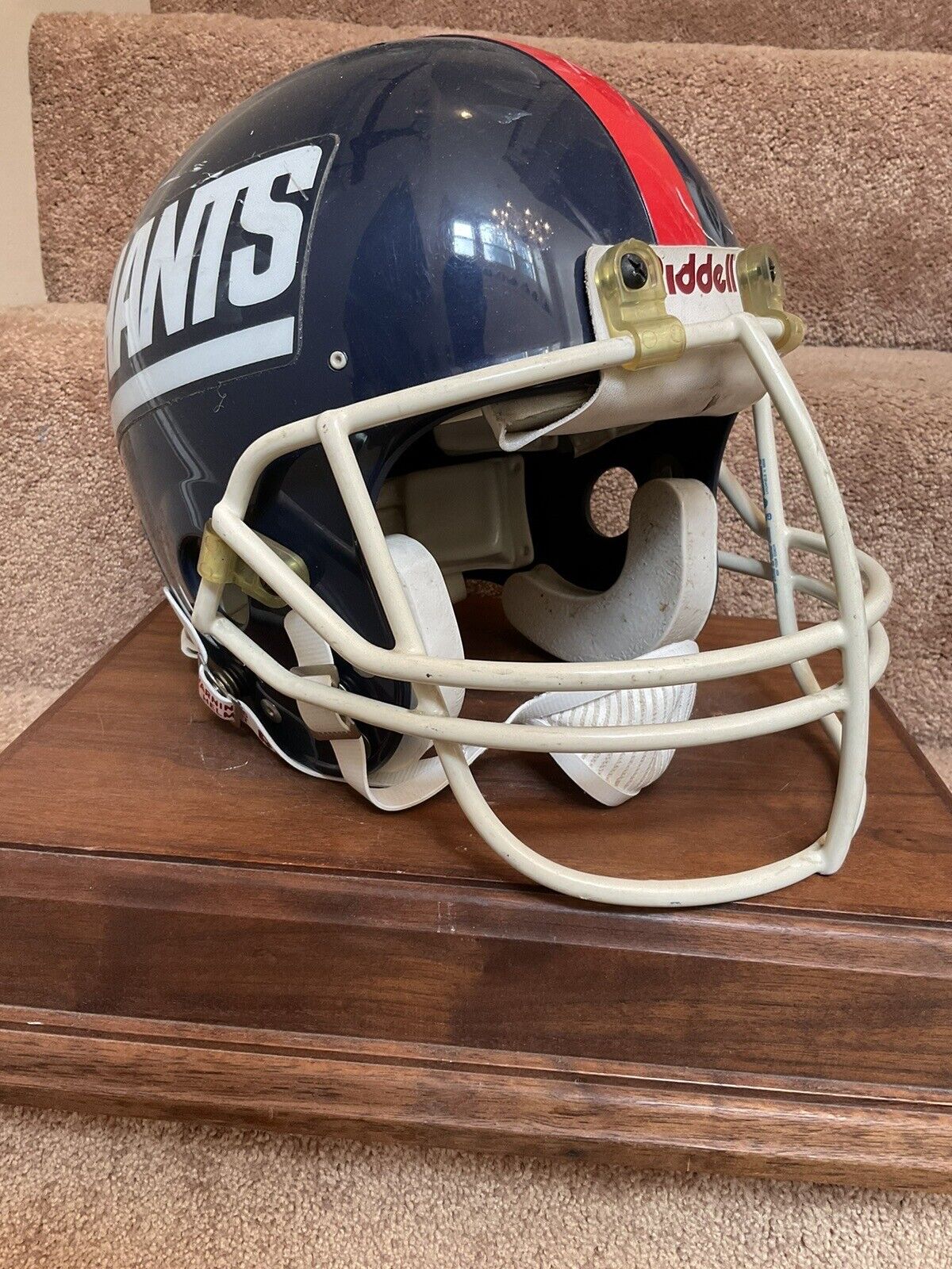 1988 New York Giants Vintage Riddell VSR-1 Game Used Football Helmet Sports Mem, Cards & Fan Shop:Fan Apparel & Souvenirs:Football-NFL Riddell