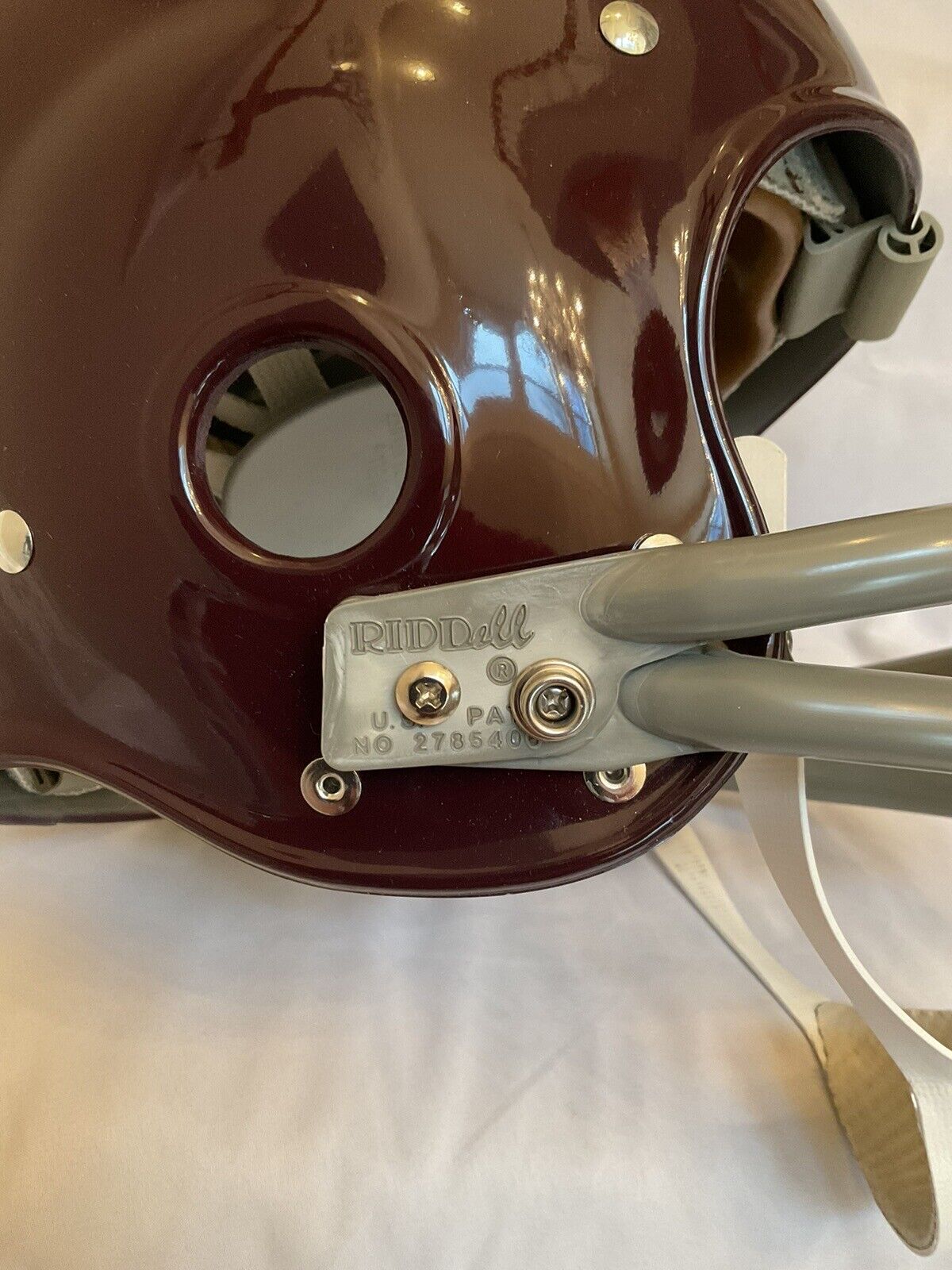 Riddell Kra-Lite RK2 Football Helmet 1964 Washington Redskins Feather Jurgensen Sports Mem, Cards & Fan Shop:Fan Apparel & Souvenirs:Football-NFL Riddell