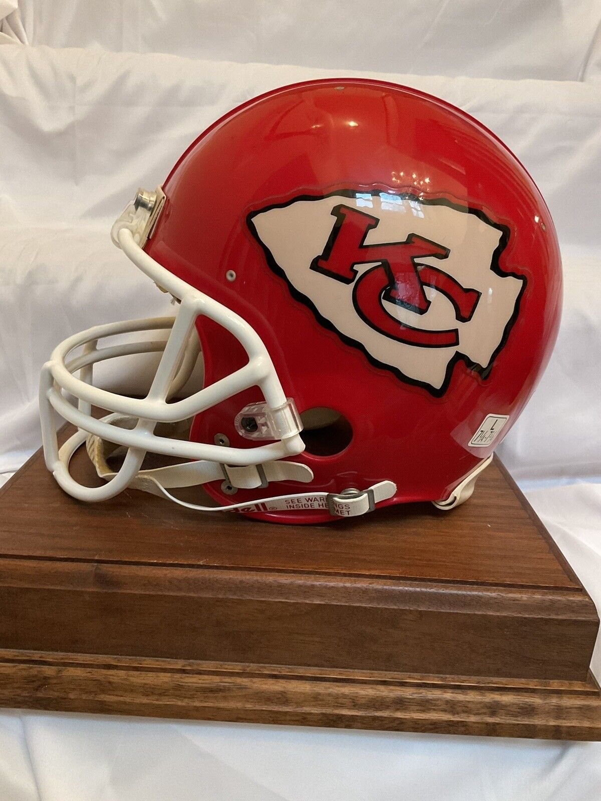 RIddell VSR-1 Football Helmet Officially Licensed Kansas City Chiefs Sports Mem, Cards & Fan Shop:Fan Apparel & Souvenirs:Football-NFL Riddell   