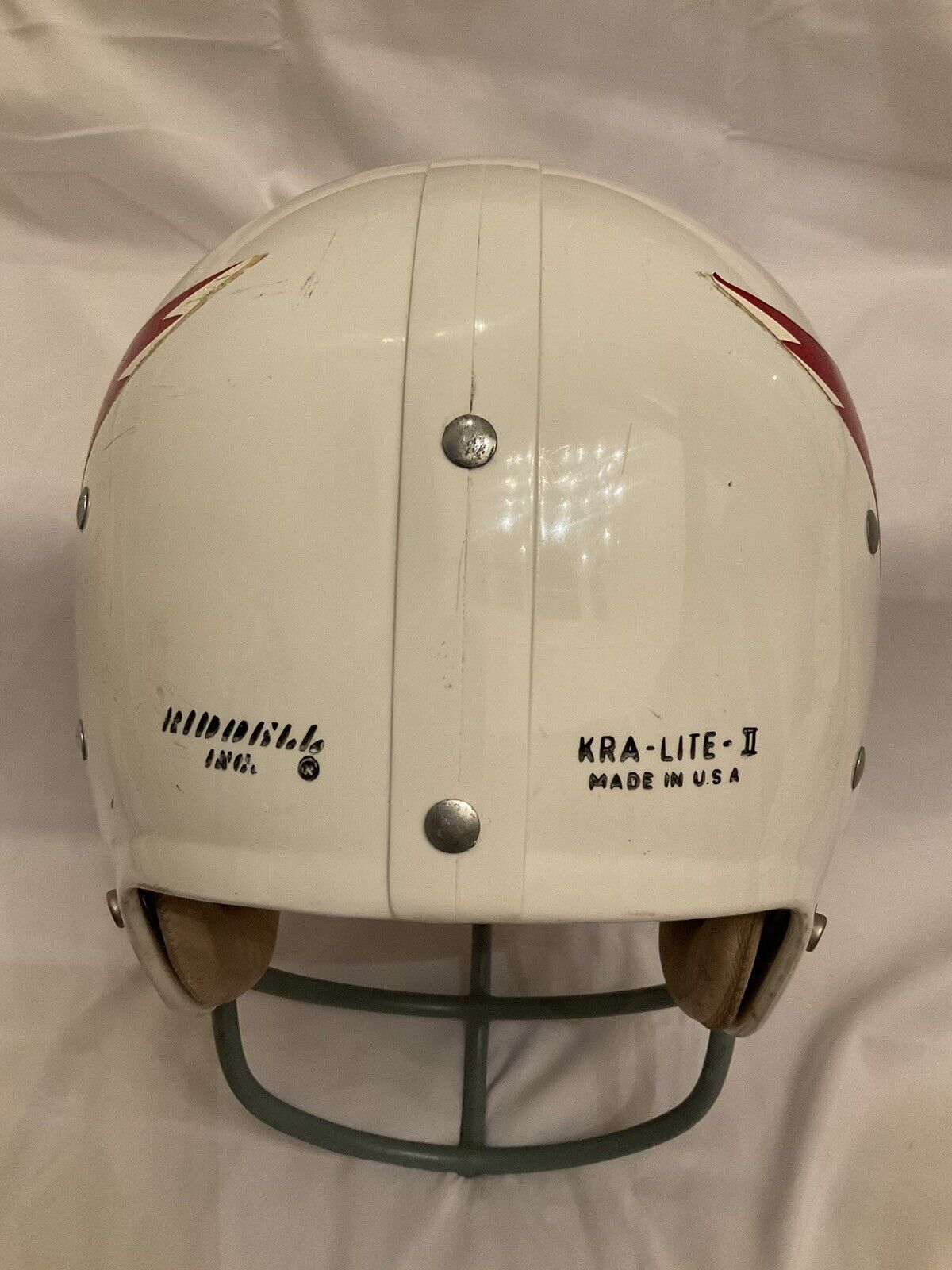 Vintage 1972 Riddell Kra-Lite II Game Used Football Helmet St. Louis Cardinals Sports Mem, Cards & Fan Shop:Fan Apparel & Souvenirs:Football-NFL Riddell