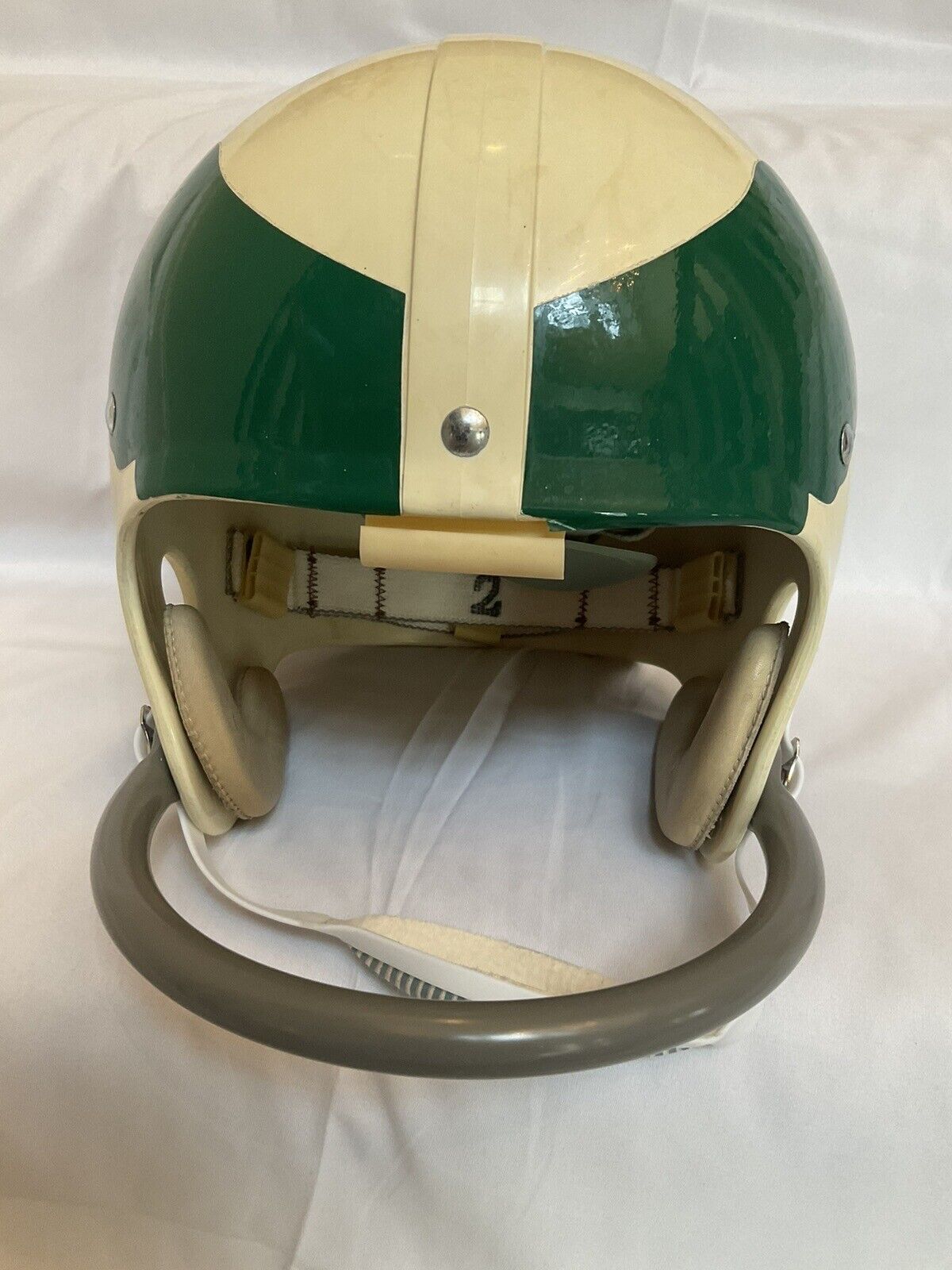 Vintage Riddell Kra-Lite TK2 Football Game Helmet Philadelphia Eagles Gabriel Sports Mem, Cards & Fan Shop:Fan Apparel & Souvenirs:Football-NFL Riddell