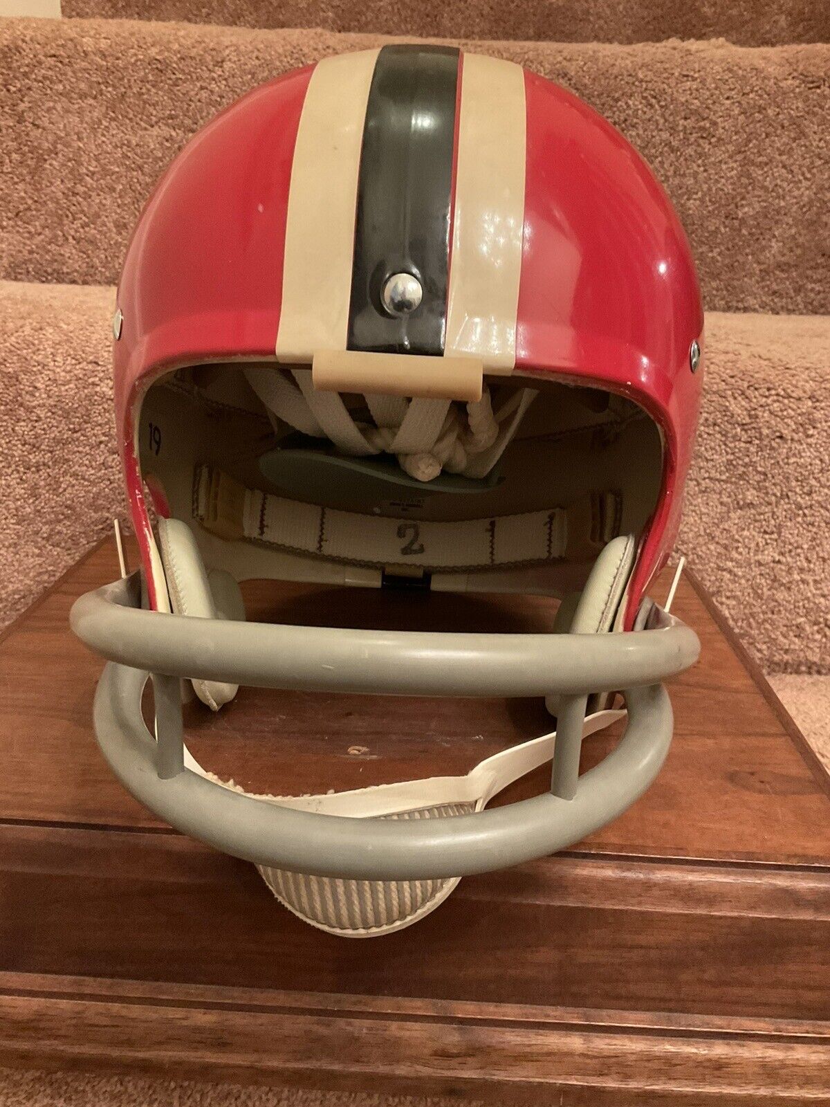 Vintage Original Riddell Kra-Lite TK2 Football Helmet 1973 Atlanta Falcons RARE Sports Mem, Cards & Fan Shop:Fan Apparel & Souvenirs:Football-NFL Riddell