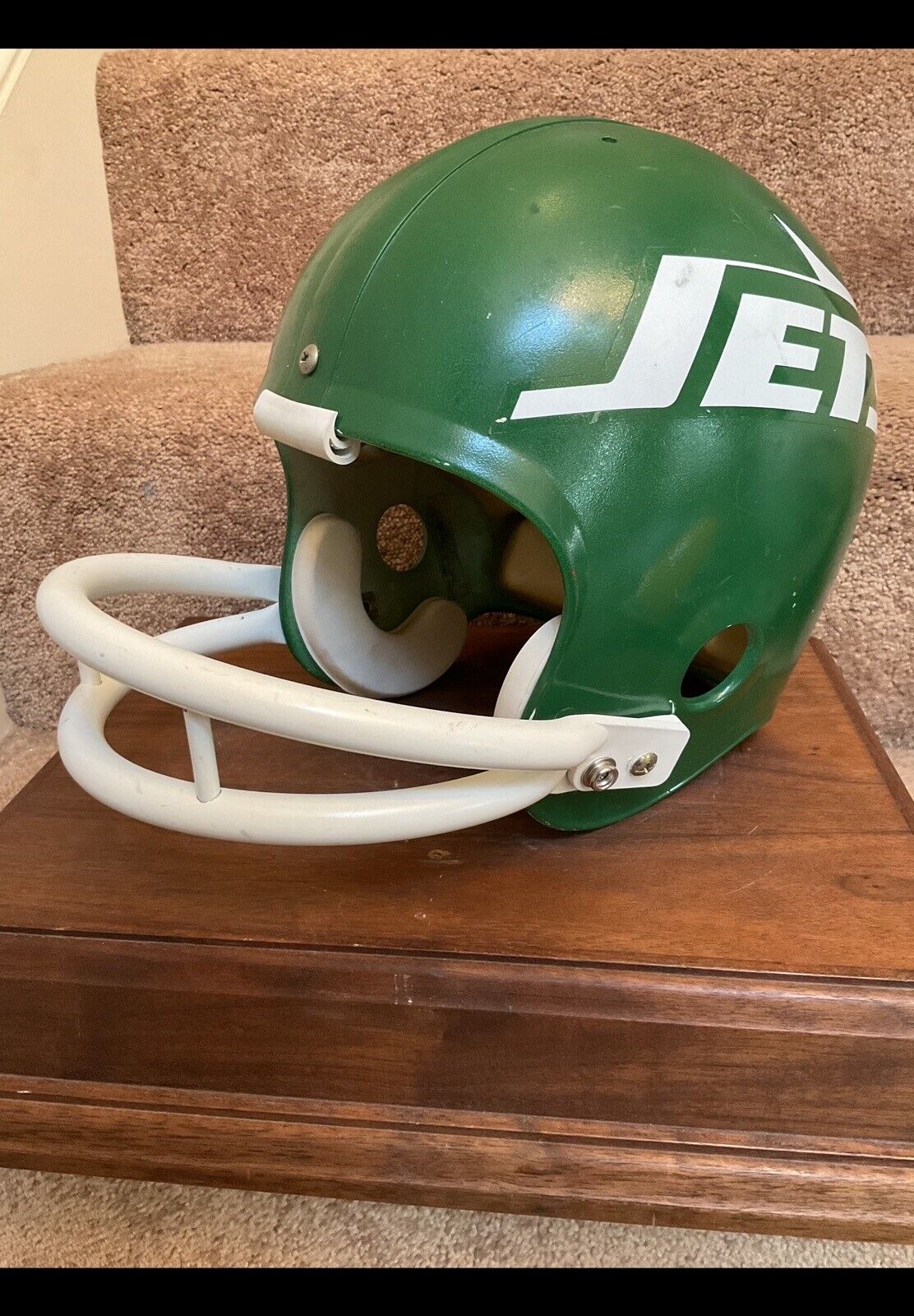 Vintage Original Wilson F2101 Football Helmet Custom 1978 New York Jets Sports Mem, Cards & Fan Shop:Fan Apparel & Souvenirs:Football-NFL Wilson   