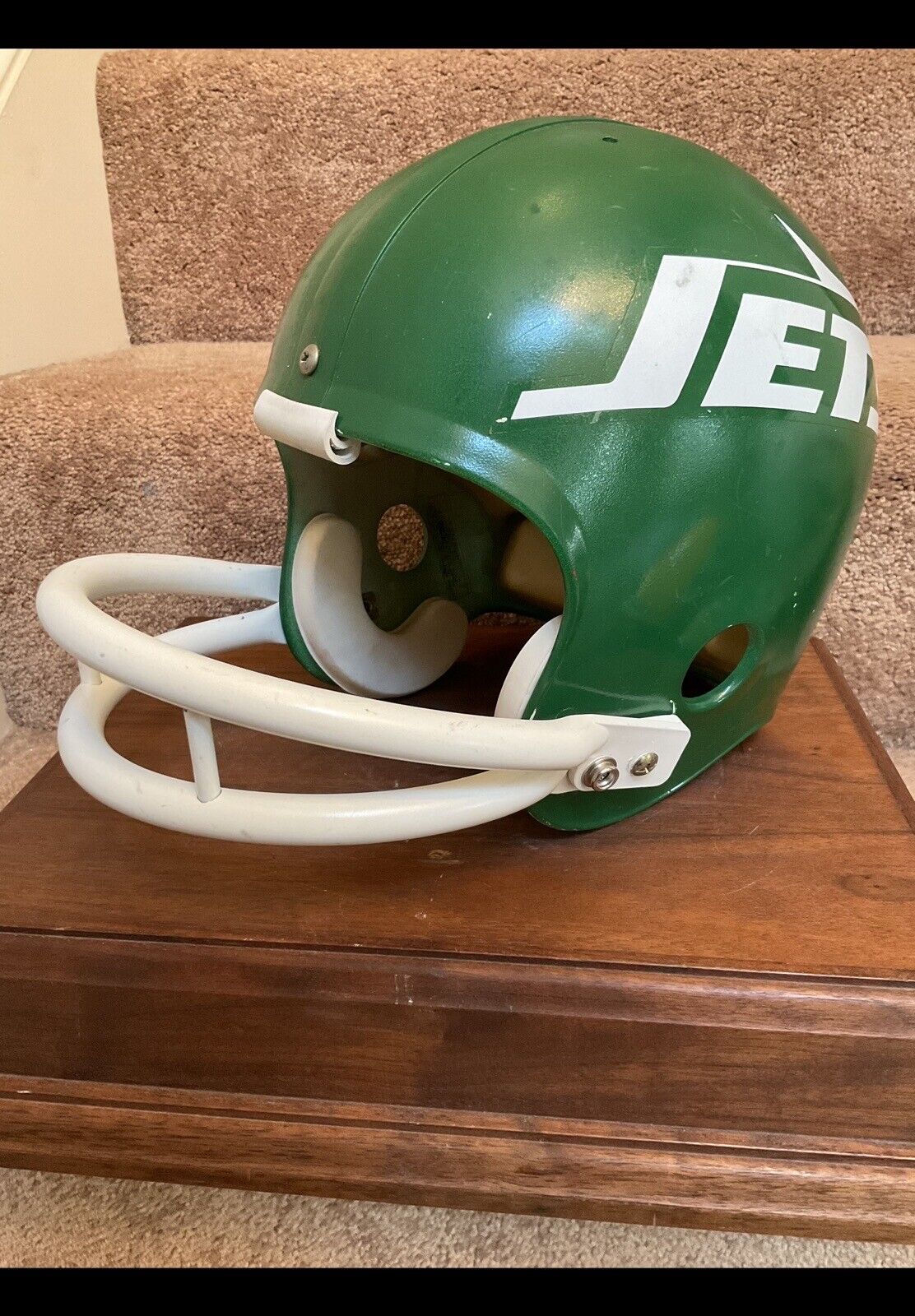 Vintage Original Wilson F2101 Football Helmet Custom 1978 New York Jets Sports Mem, Cards & Fan Shop:Fan Apparel & Souvenirs:Football-NFL Wilson