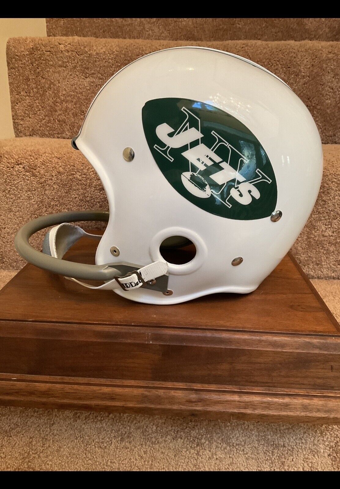 Riddell Kra-Lite RK2 Suspension Football Helmet New York Jets Super Bowl III Sports Mem, Cards & Fan Shop:Fan Apparel & Souvenirs:Football-NFL Riddell   