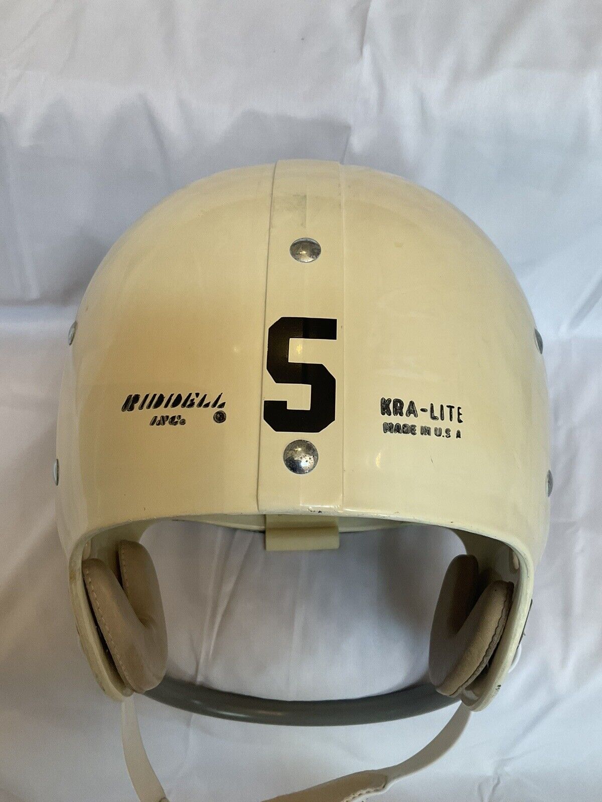 Vintage Riddell Kra-Lite TK2 Football Game Helmet Philadelphia Eagles Gabriel Sports Mem, Cards & Fan Shop:Fan Apparel & Souvenirs:Football-NFL Riddell