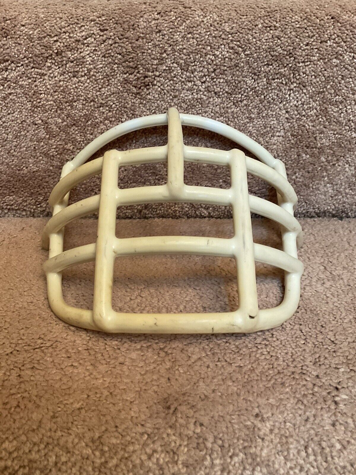 Vintage Riddell 1980s NJOP Football Helmet Lineman White 2-Dot Facemask USFL Sporting Goods:Team Sports:Football:Clothing, Shoes & Accessories:Helmets & Hats Riddell