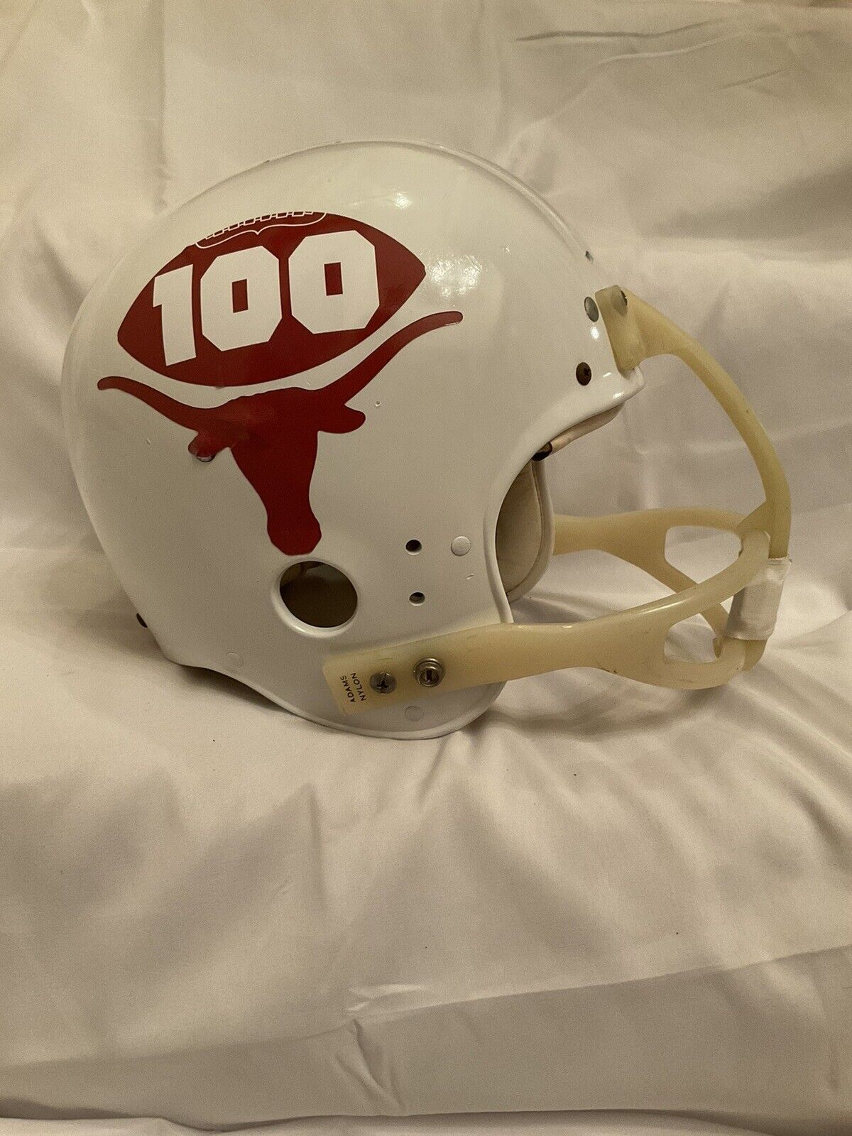 Vintage 1969 Wilson Football Helmet Custom Texas Longhorns National Championship Sports Mem, Cards & Fan Shop:Fan Apparel & Souvenirs:Football-NFL Wilson   