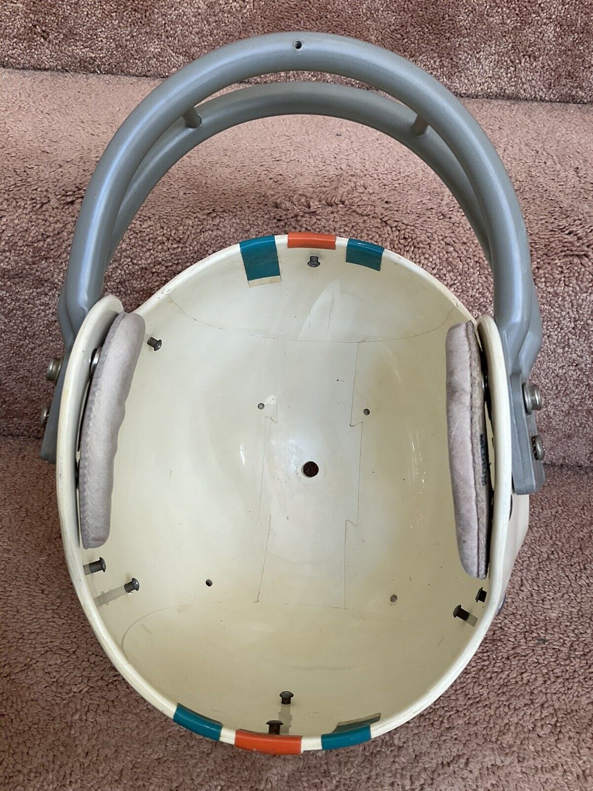 Original Riddell 1972 Miami Dolphins Kra-Lite TK2 Game Football Helmet Perfect Sports Mem, Cards & Fan Shop:Fan Apparel & Souvenirs:Football-NFL Riddell   