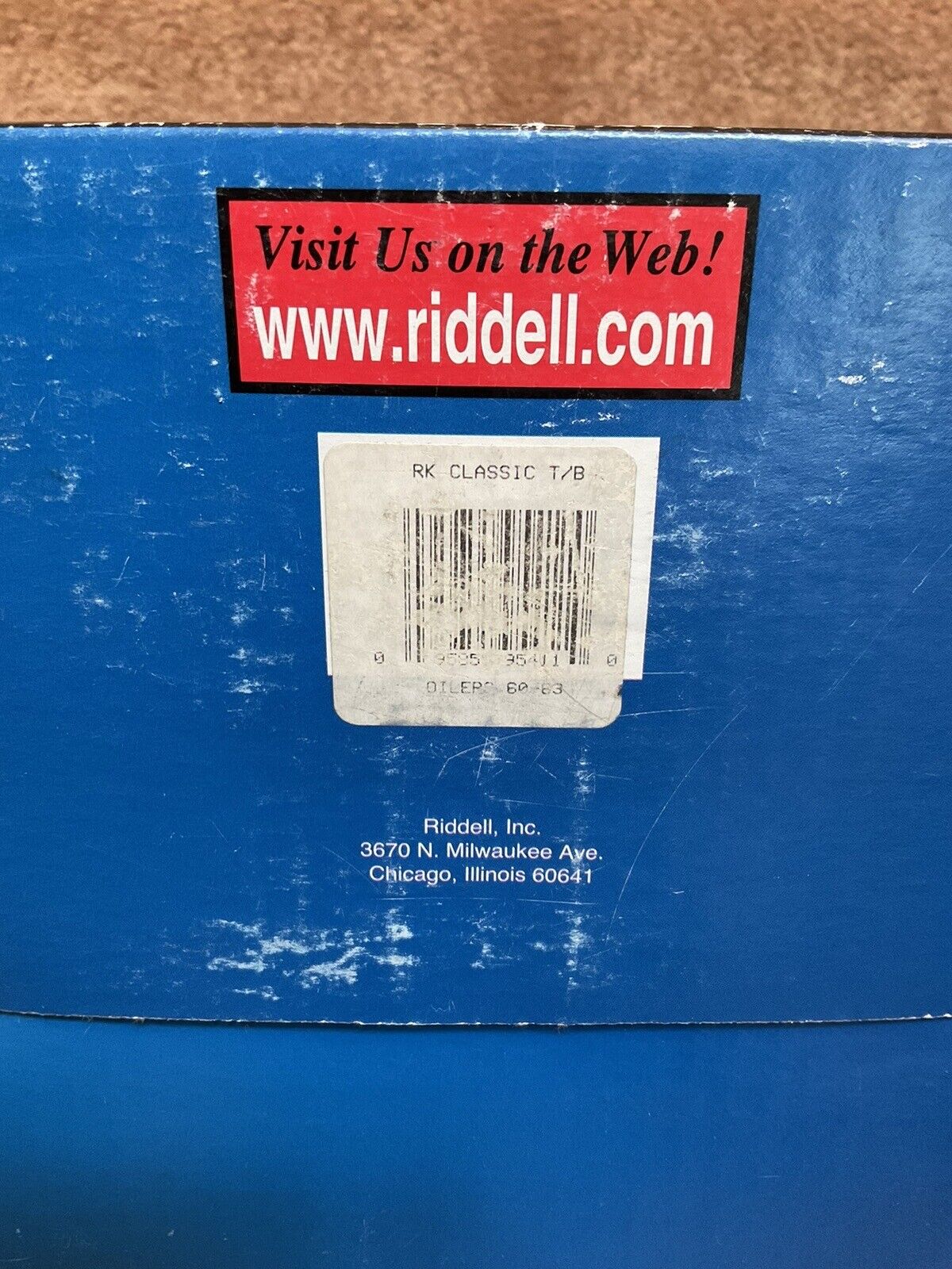 Riddell Kra-Lite RK2 Football Helmet NWT In Box 1961 Houston Oilers AFL Champs! Sports Mem, Cards & Fan Shop:Fan Apparel & Souvenirs:Football-NFL Riddell   