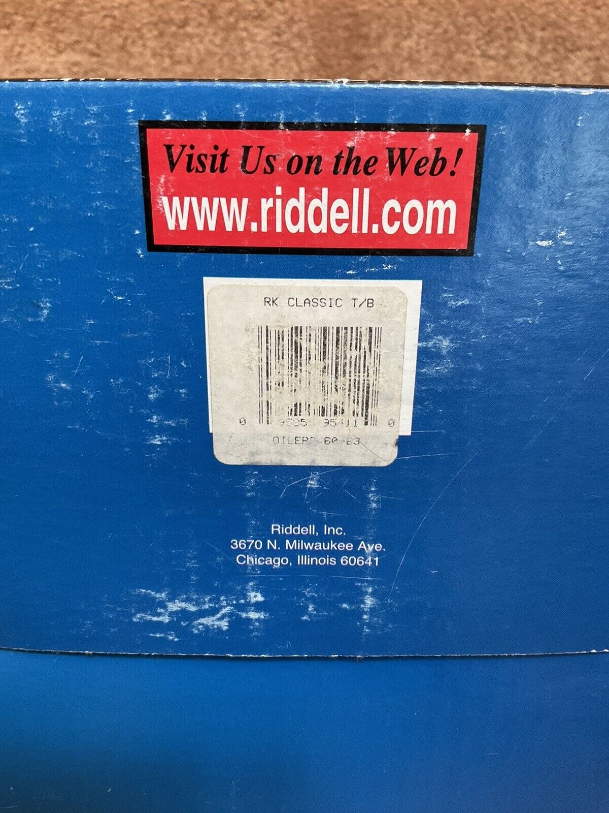 Riddell Kra-Lite RK2 Football Helmet NWT In Box 1961 Houston Oilers AFL Champs! Sports Mem, Cards & Fan Shop:Fan Apparel & Souvenirs:Football-NFL Riddell